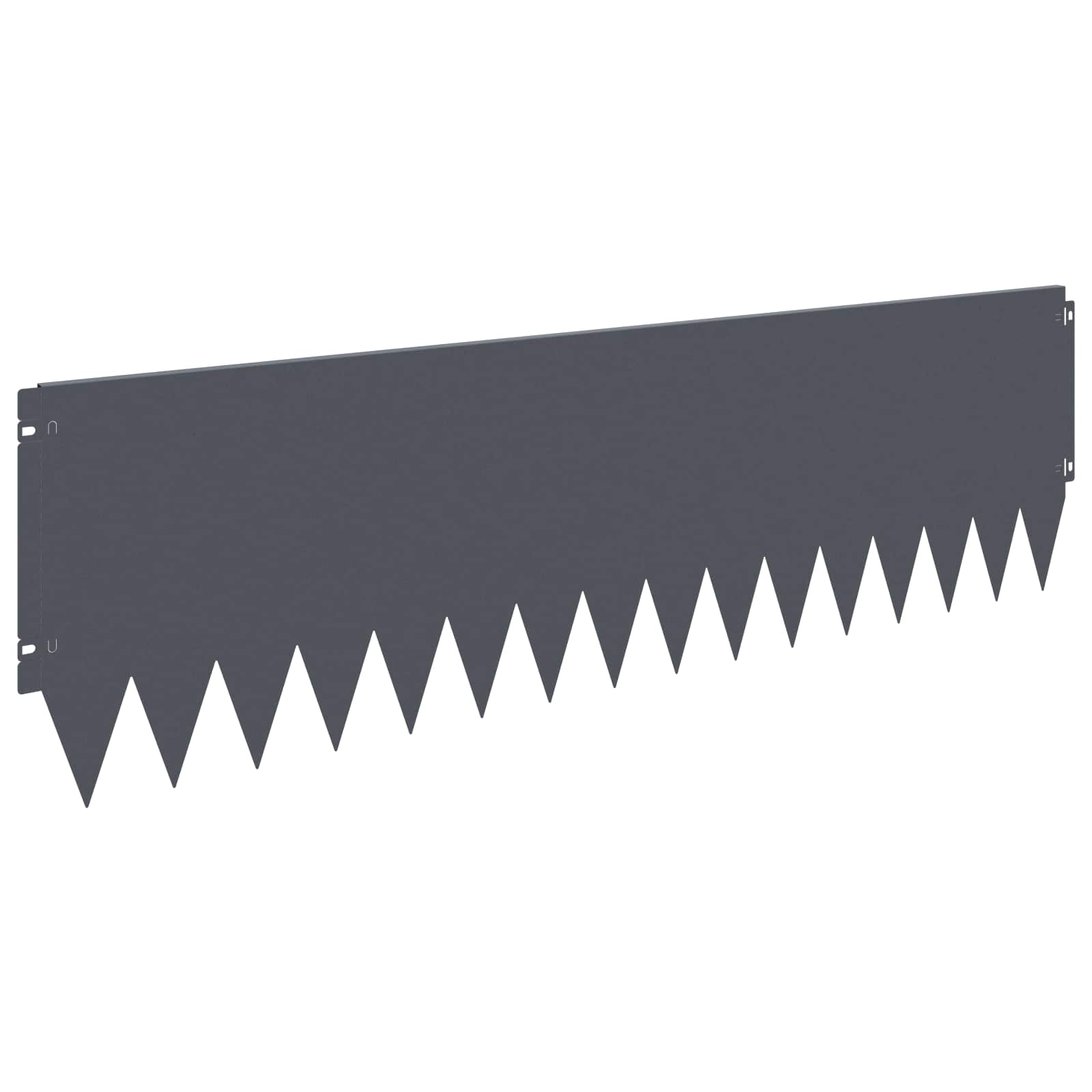 Nurmireunus 10 Pcs 103 X 30 Cm Teräs Antrasiitti