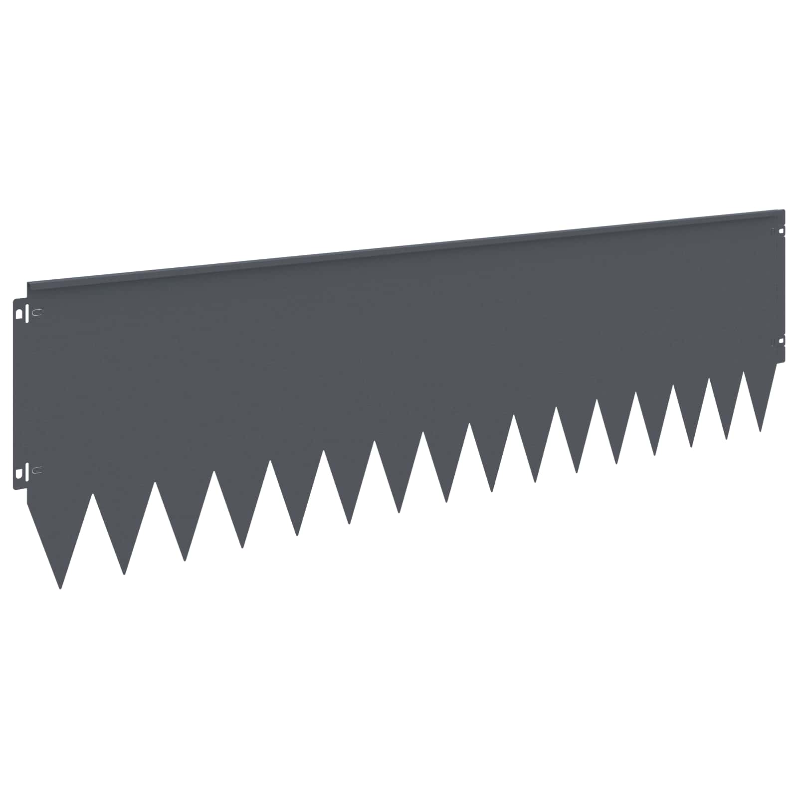 Nurmireunus 10 Pcs 103 X 30 Cm Teräs Antrasiitti