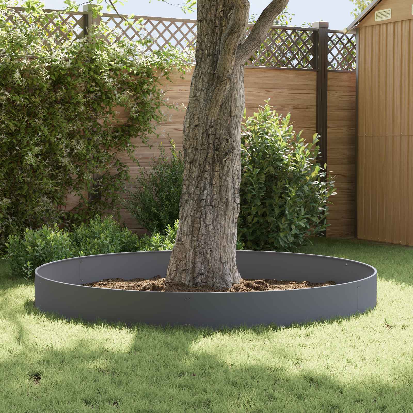 Nurmireunus 20 Pcs 103 X 30 Cm Teräs Antrasiitti