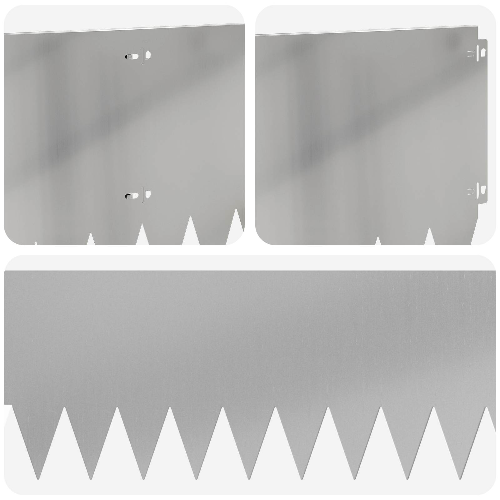 Nurmireunus 10 Pcs 103 X 30 Cm Teräs Hopea