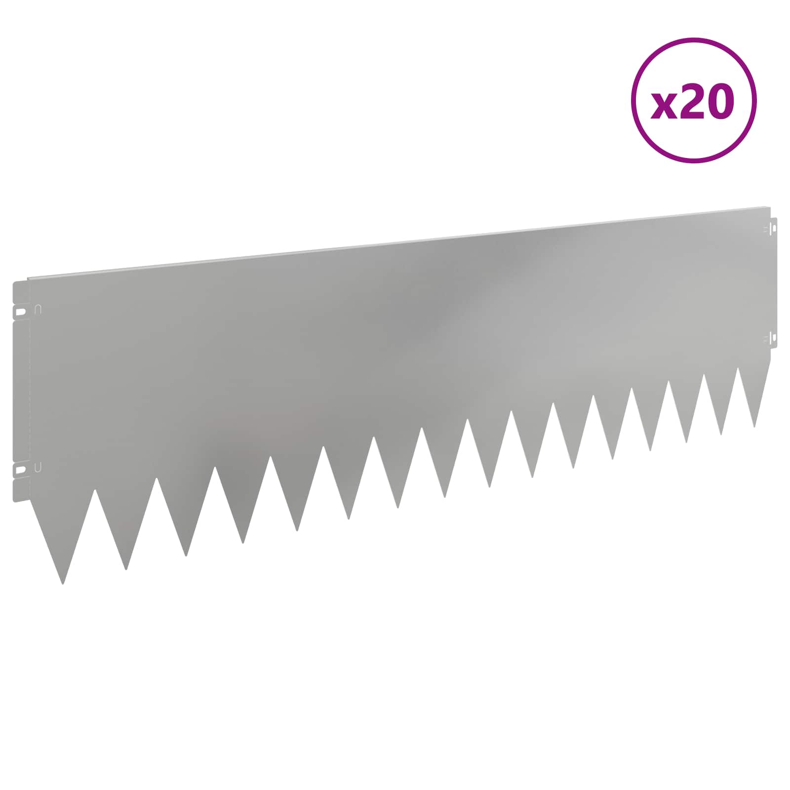 Nurmireunus 20 Pcs 103 X 30 Cm Teräs Hopea