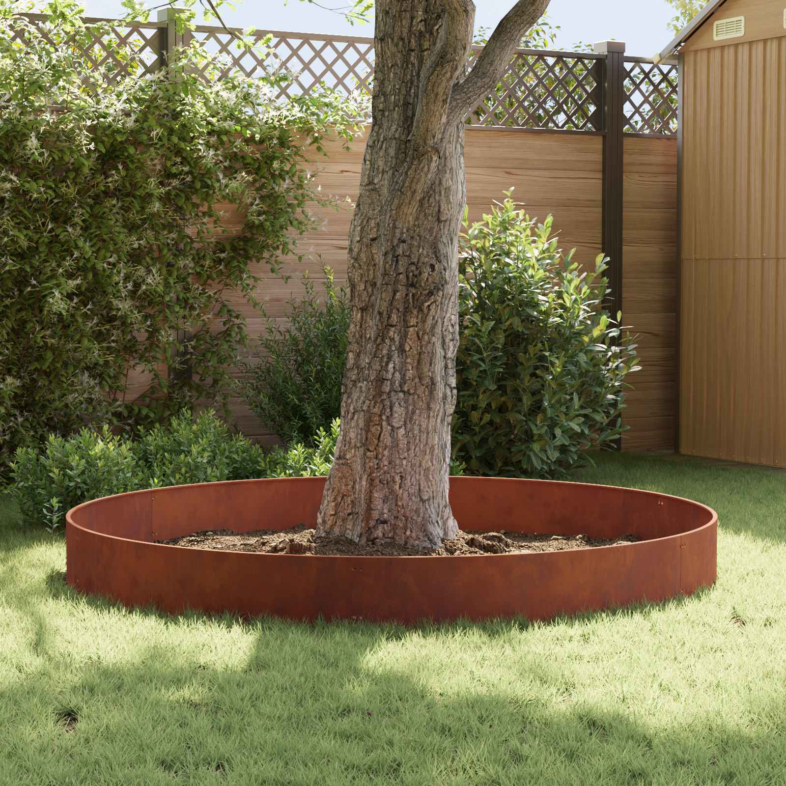 Nurmireunus 20 Pcs 103 X 30 Cm Teräs Ruosteinen