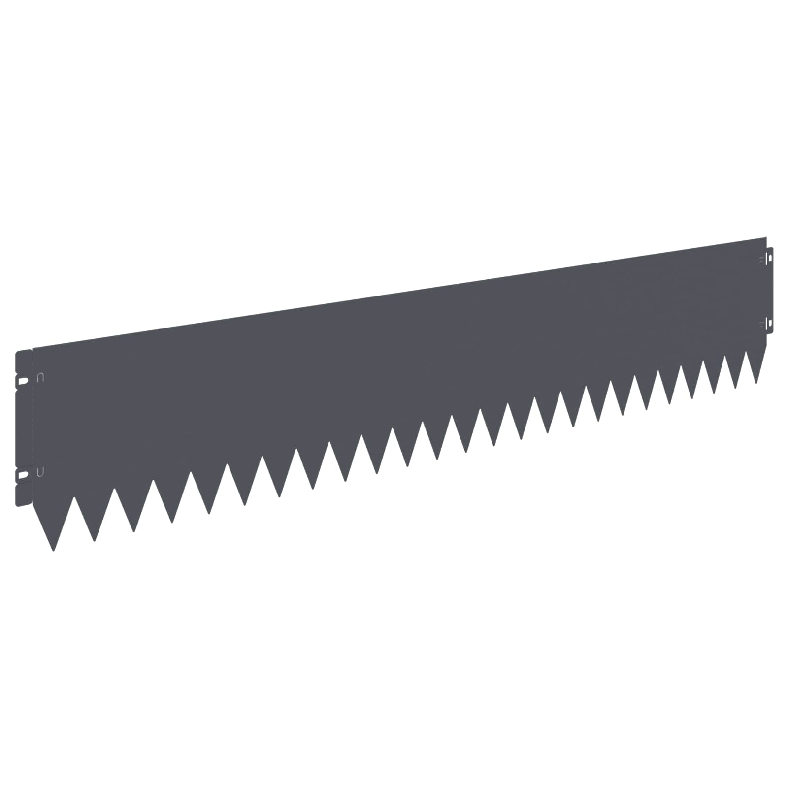 Nurmireunus 10 Pcs 103 X 20 Cm Teräs Antrasiitti