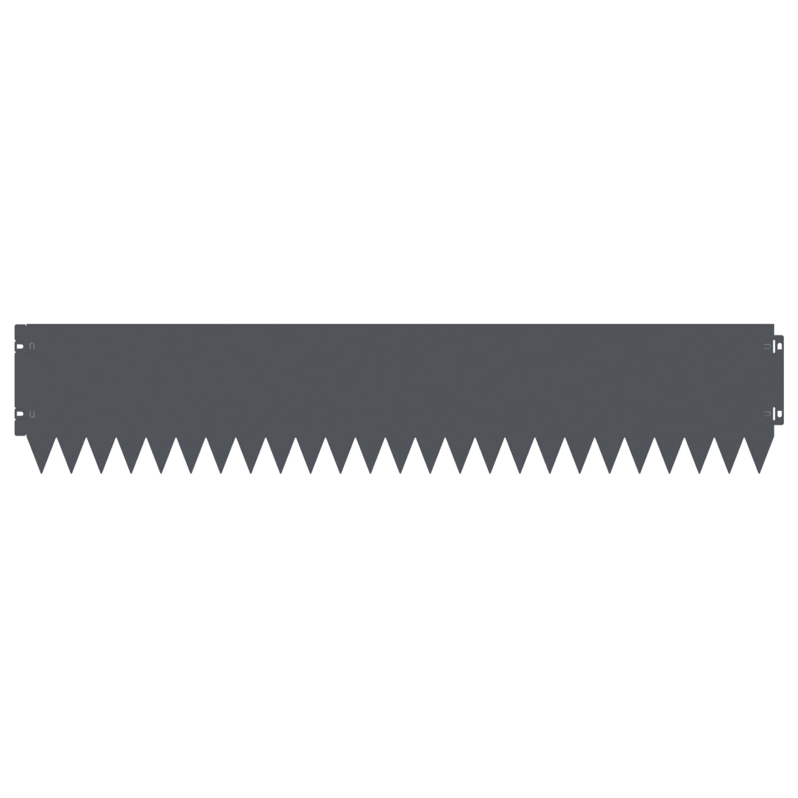 Nurmireunus 20 Pcs 103 X 20 Cm Teräs Antrasiitti
