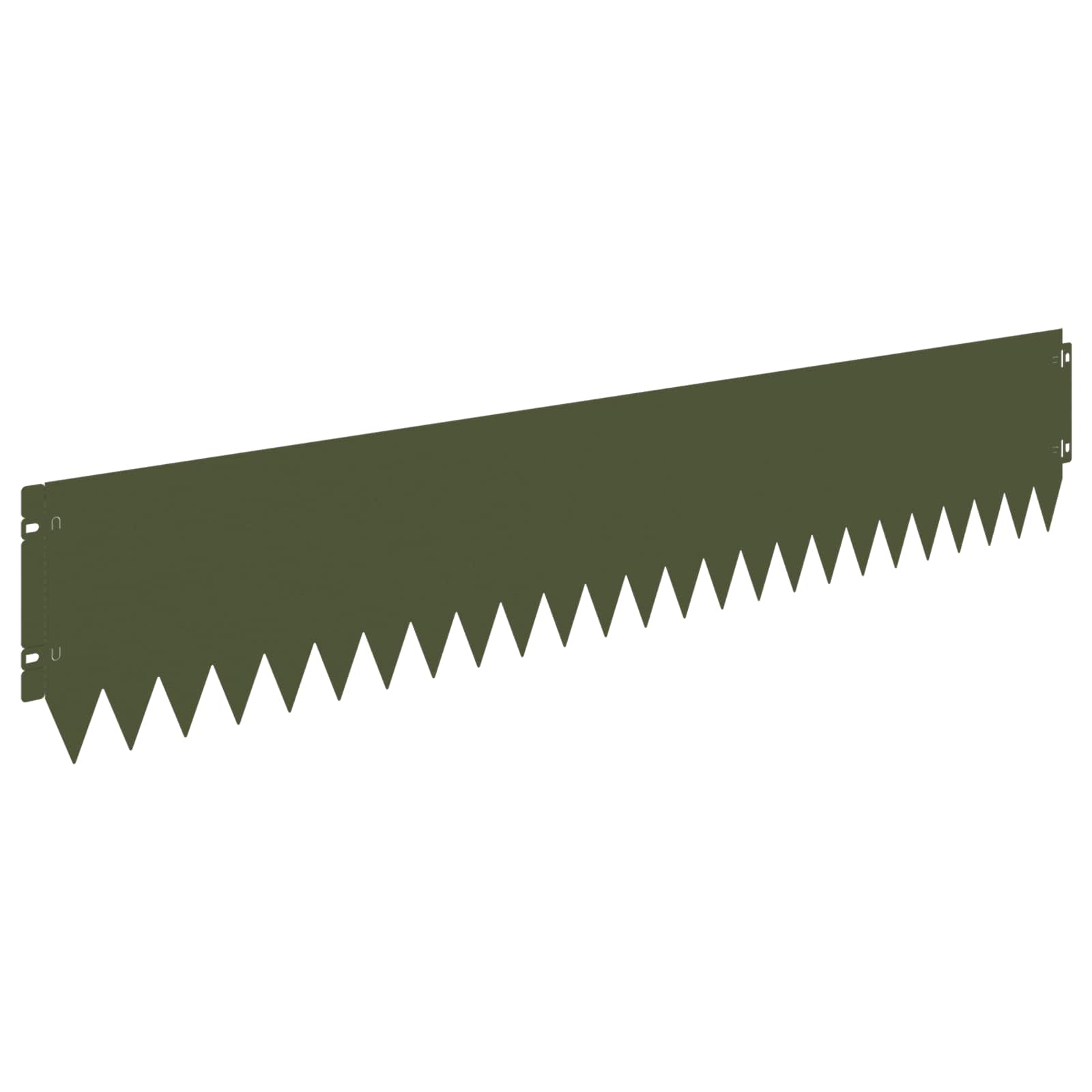 Nurmireunus 20 Pcs 103 X 20 Cm Teräs Oliivinvihreä