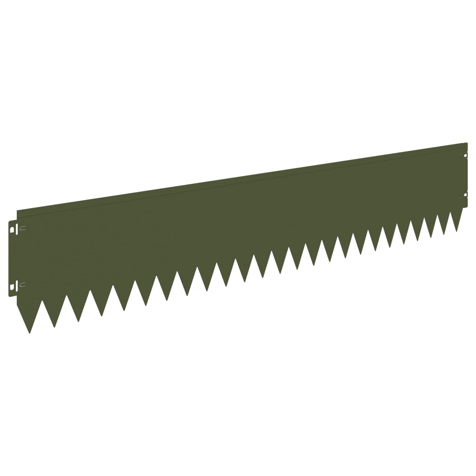 Nurmireunus 30 Pcs 103 X 20 Cm Teräs Oliivinvihreä