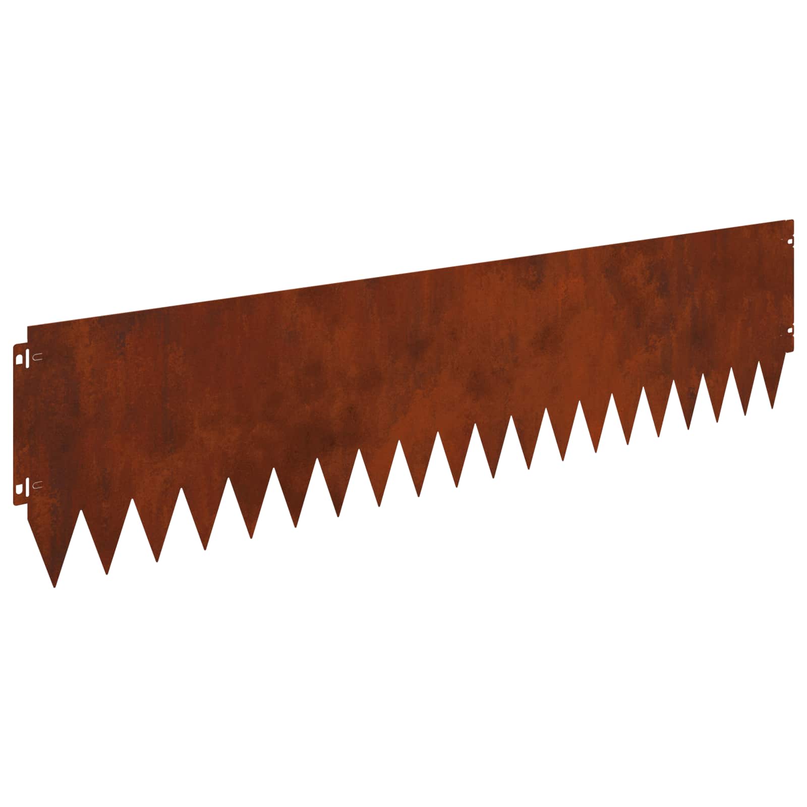 Nurmireunus 10 Pcs 103 X 25 Cm Teräs Ruosteinen