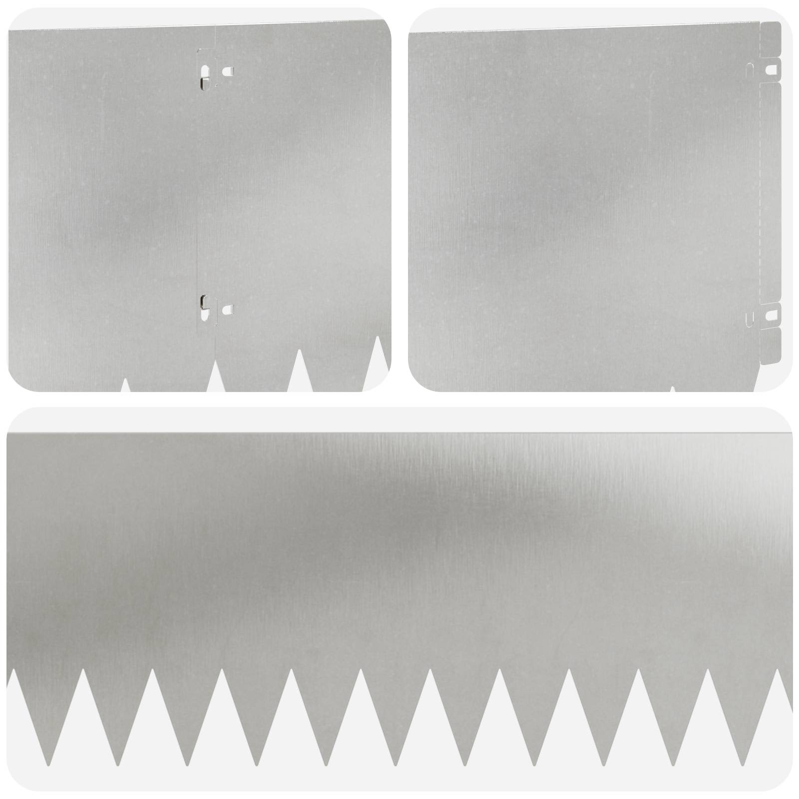 Nurmireunus 10 Pcs 103 X 30 Cm Teräs Hopea