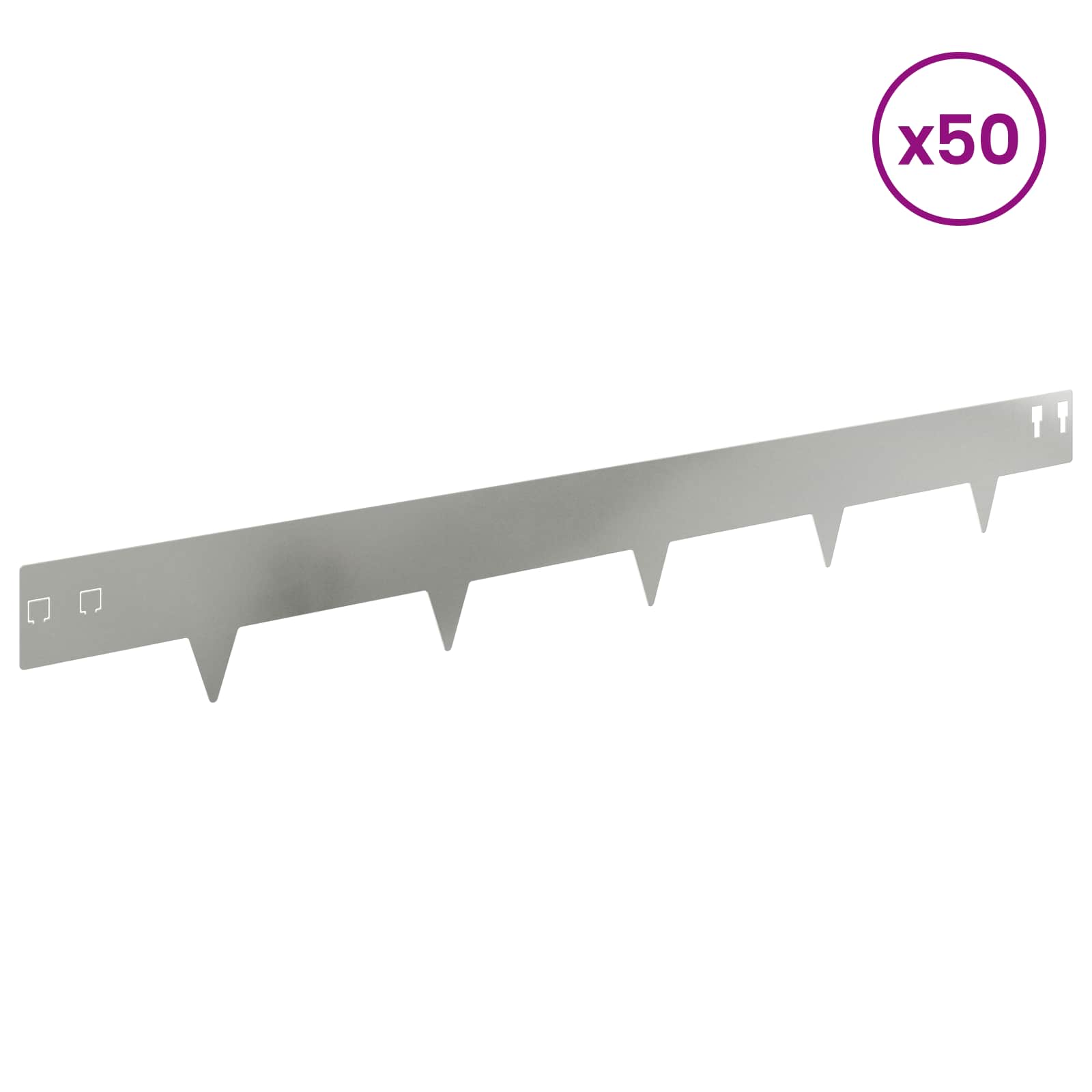 Nurmireunus 50 Pcs 100 X 12 Cm Teräs Hopea