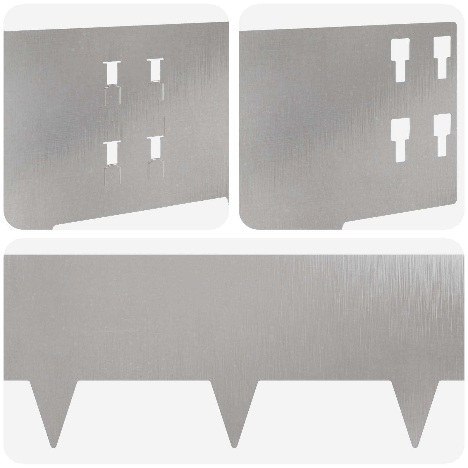 Nurmireunus 20 Pcs 100 X 20 Cm Teräs Hopea