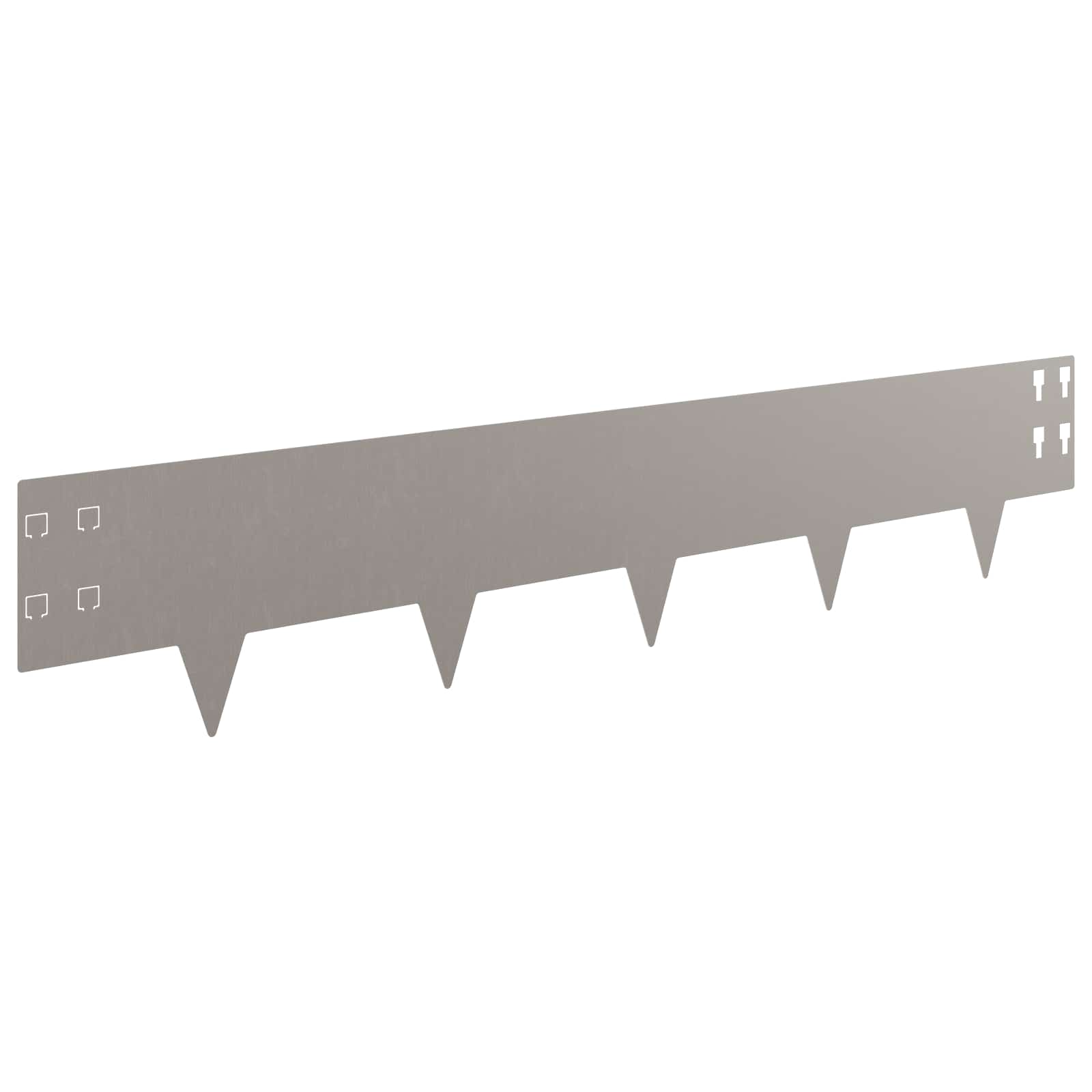 Nurmireunus 50 Pcs 100 X 20 Cm Teräs Ruosteinen
