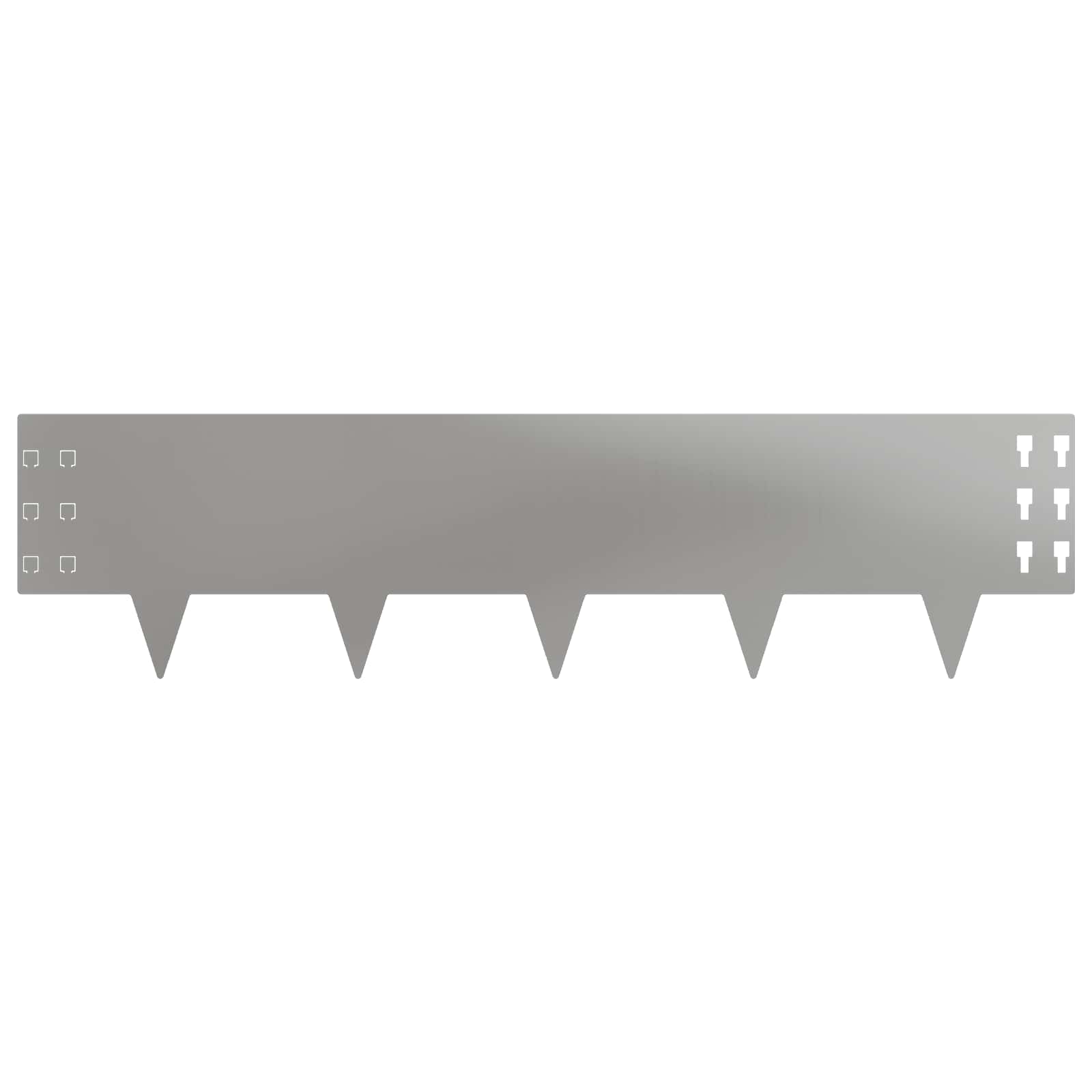 Nurmireunus 10 Pcs 100 X 25 Cm Teräs Hopea