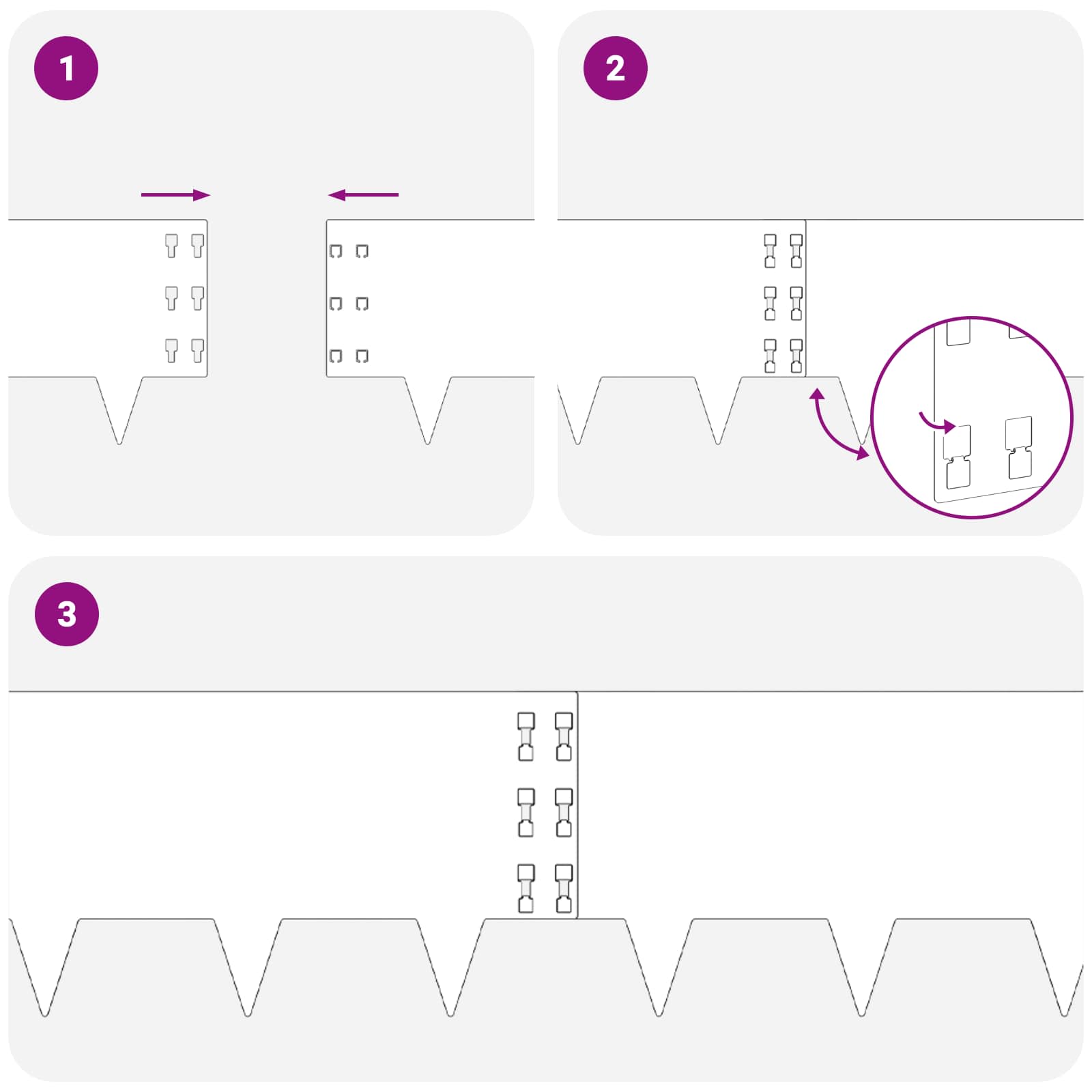 Nurmireunus 30 Pcs 100 X 30 Cm Teräs Musta