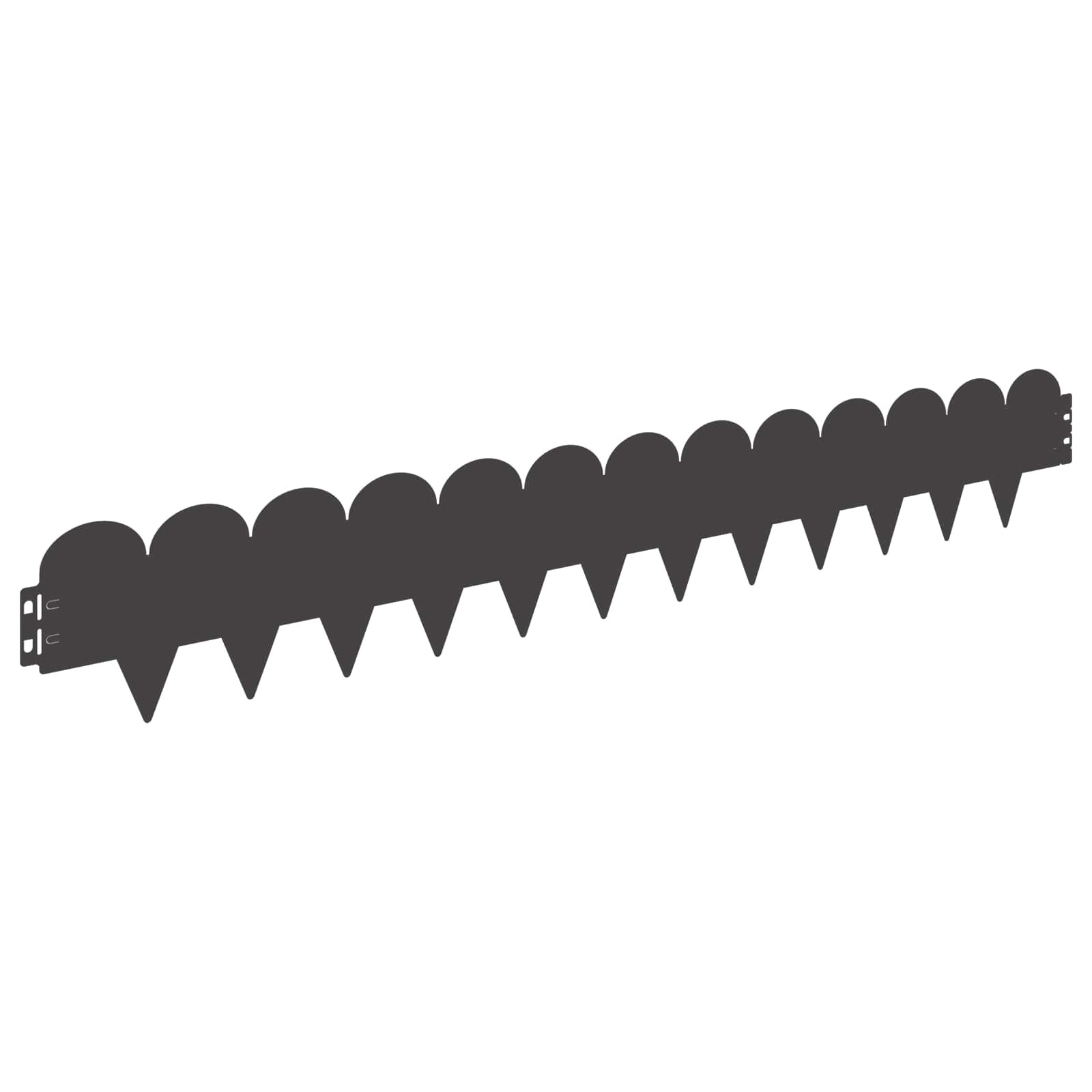 Nurmireunus 50 Pcs 103 X 15 Cm Teräs Musta