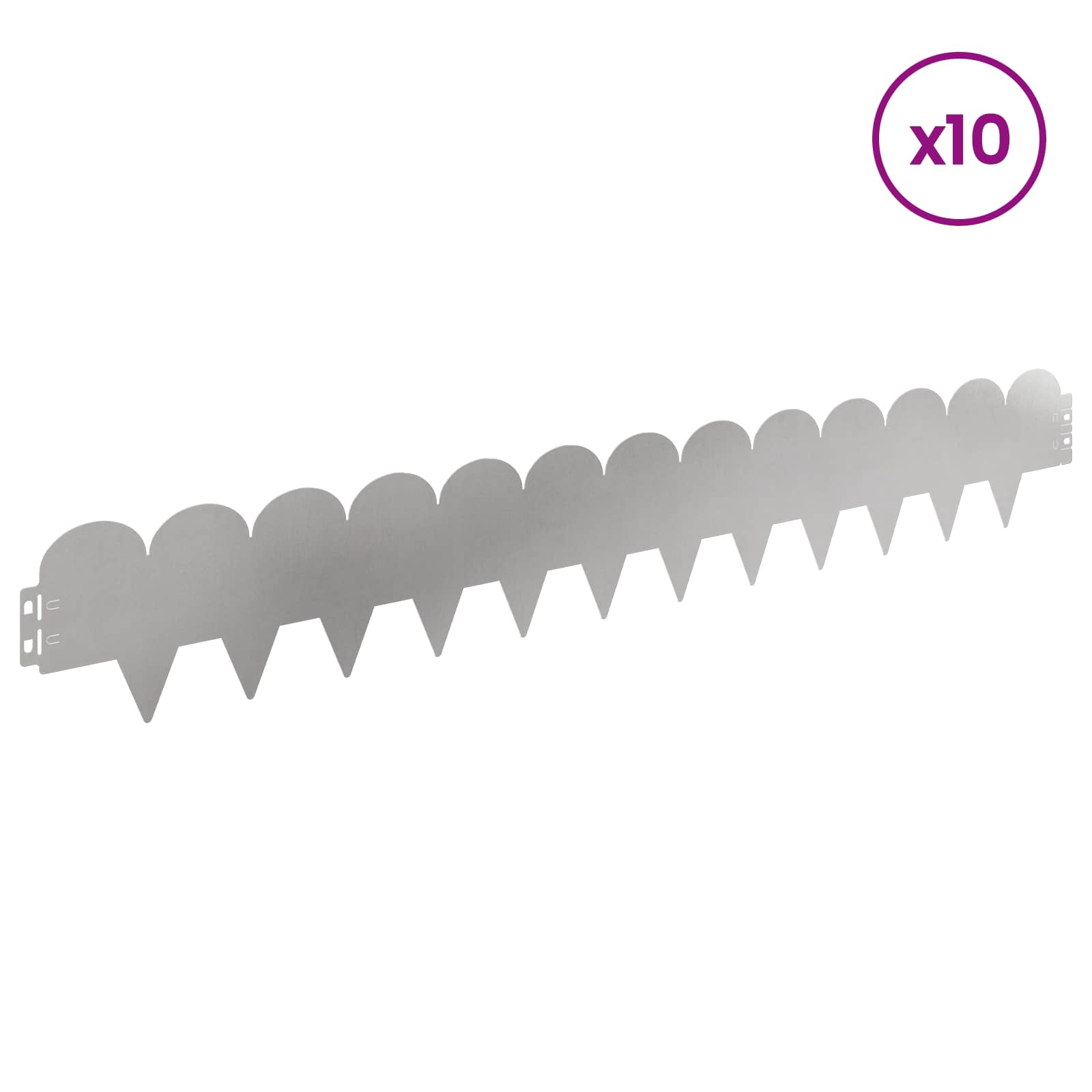 Nurmireunus 10 Pcs 103 X 15 Cm Teräs Hopea