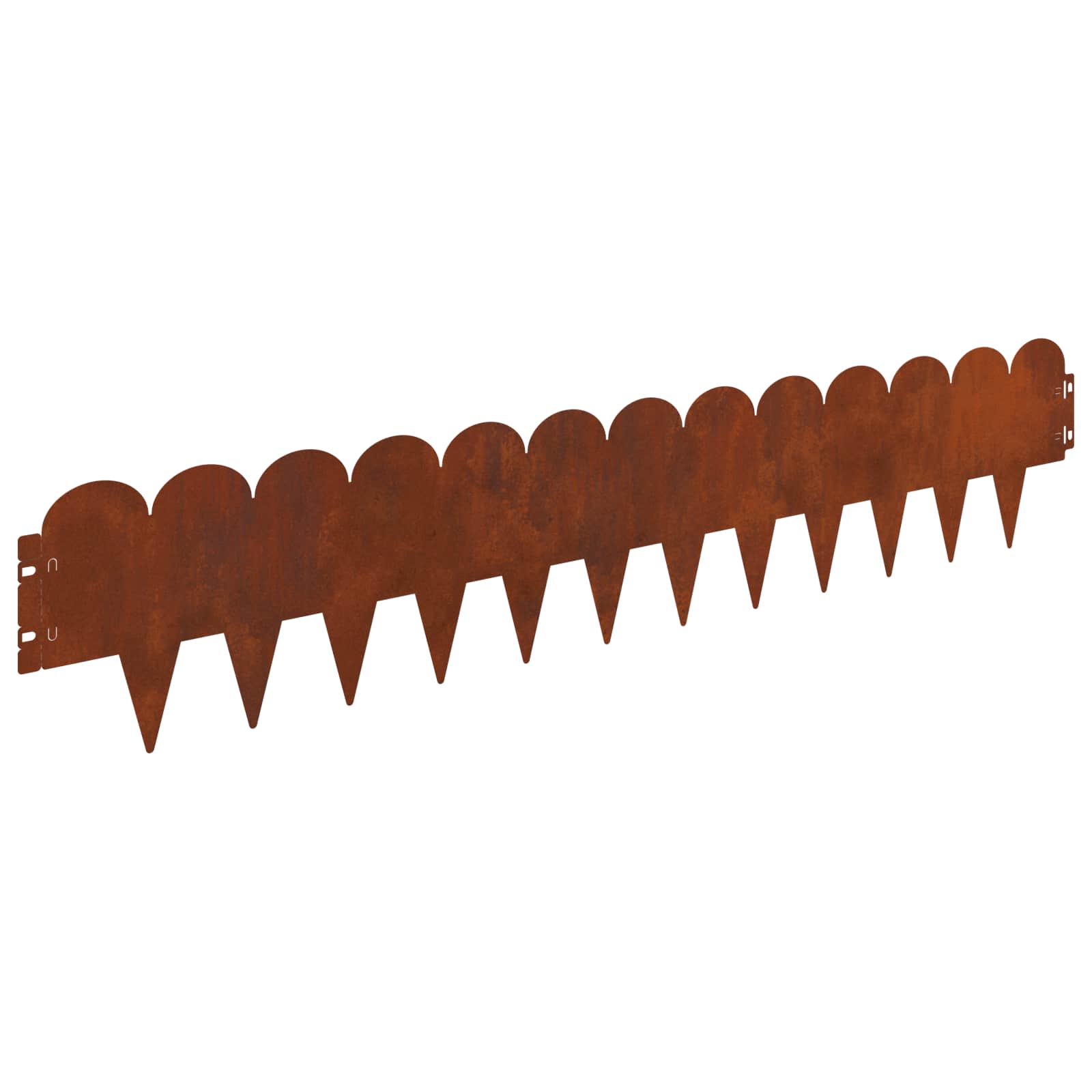 Nurmireunus 10 Pcs 103 X 20 Cm Teräs Ruosteinen