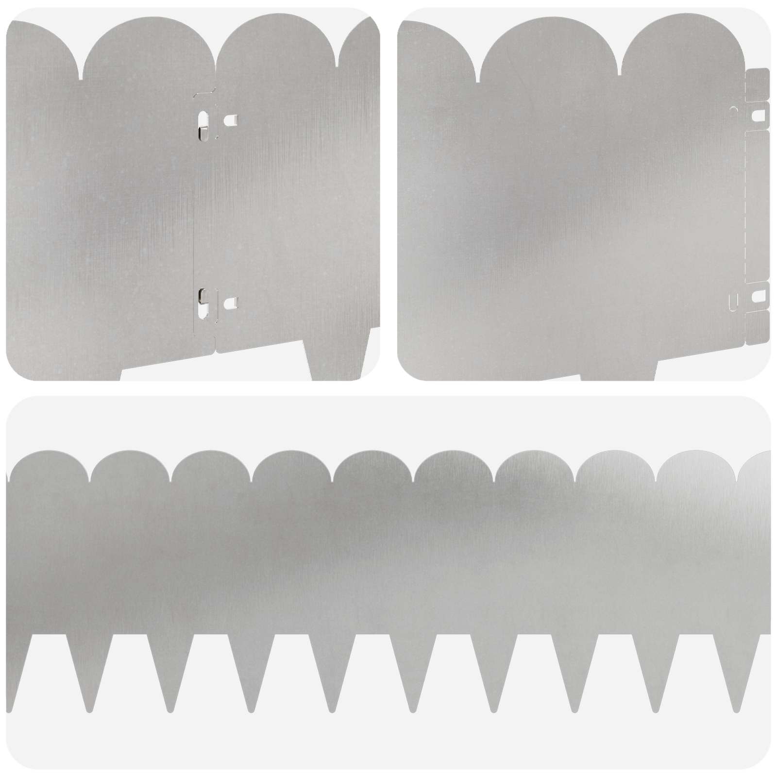 Nurmireunus 10 Pcs 103 X 25 Cm Teräs Hopea