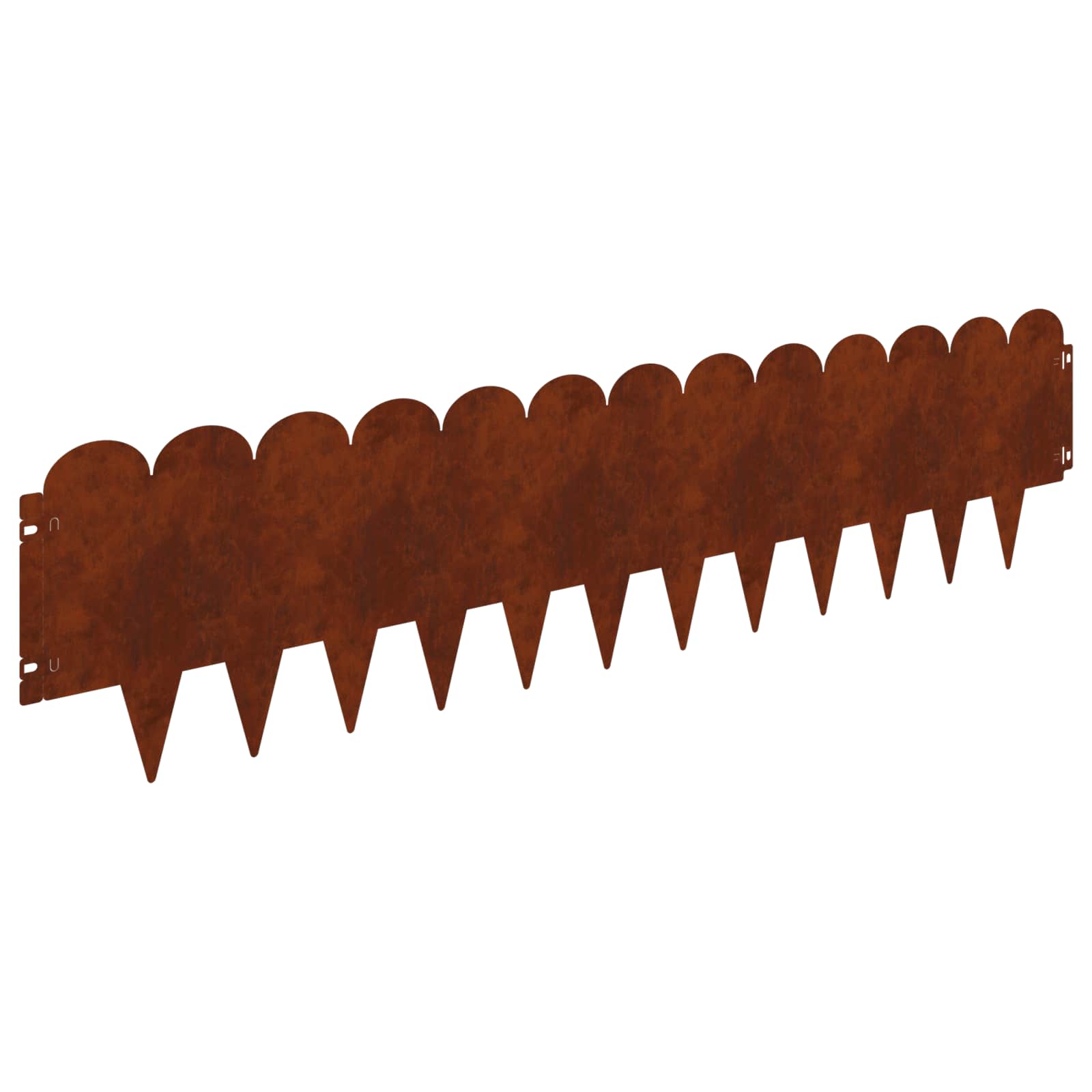 Nurmireunus 10 Pcs 103 X 25 Cm Teräs Ruosteinen