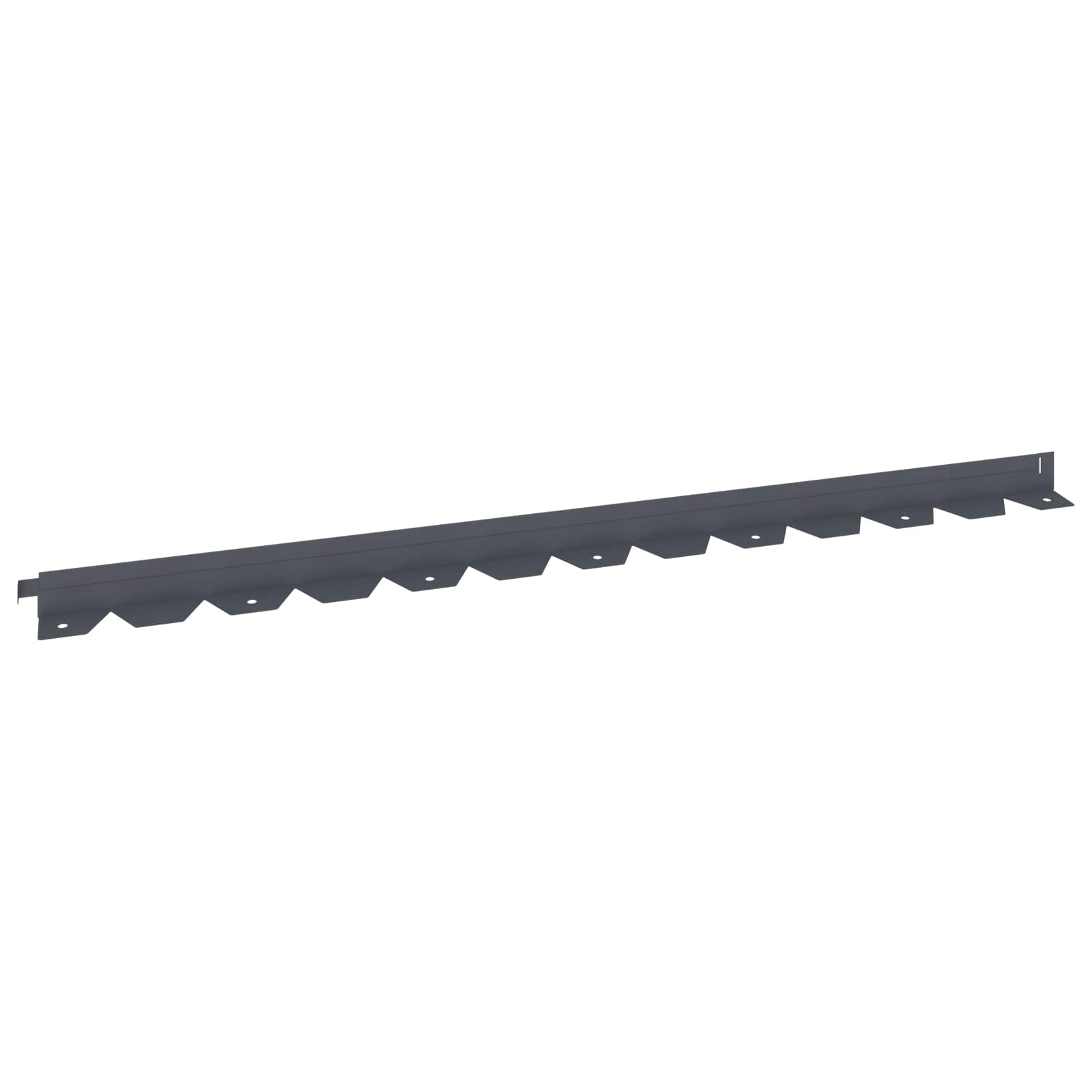 Nurmireunus 20 Pcs 102 X 4 X 4 Cm Teräs Antrasiitti