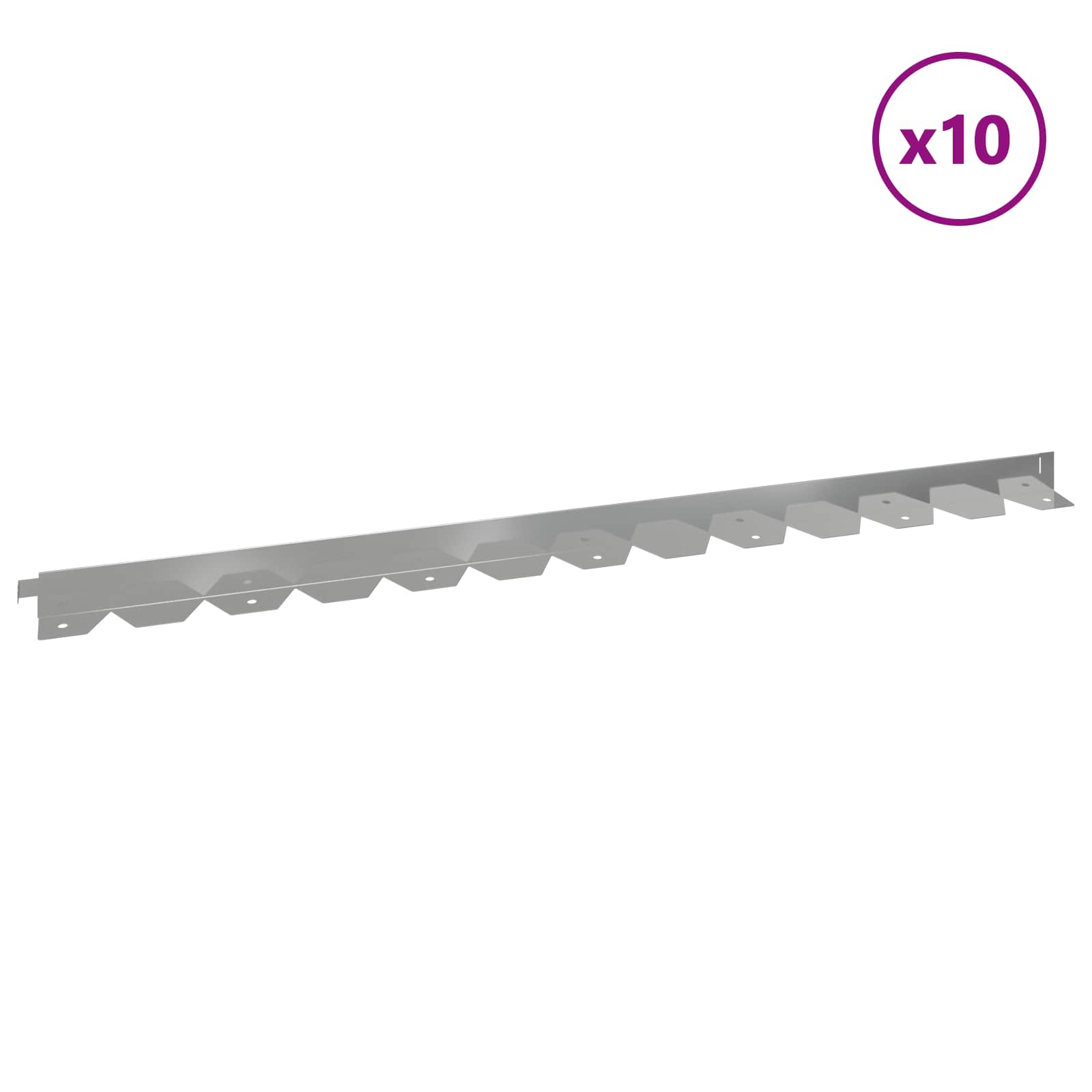 Nurmireunus 10 Pcs 102 X 4 X 4 Cm Teräs Hopea