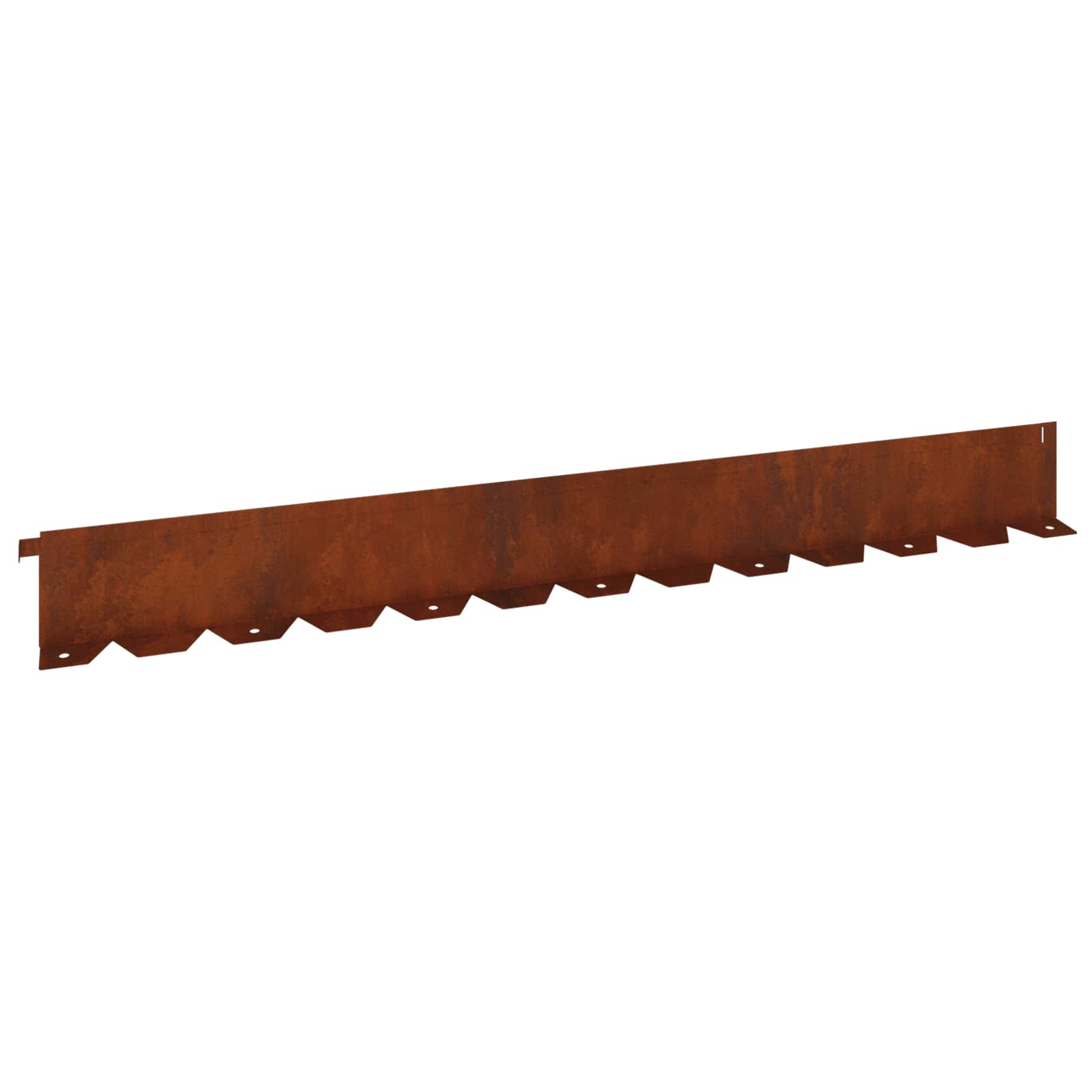 Nurmireunus 20 Pcs 102 X 10 X 4 Cm Teräs Ruosteinen