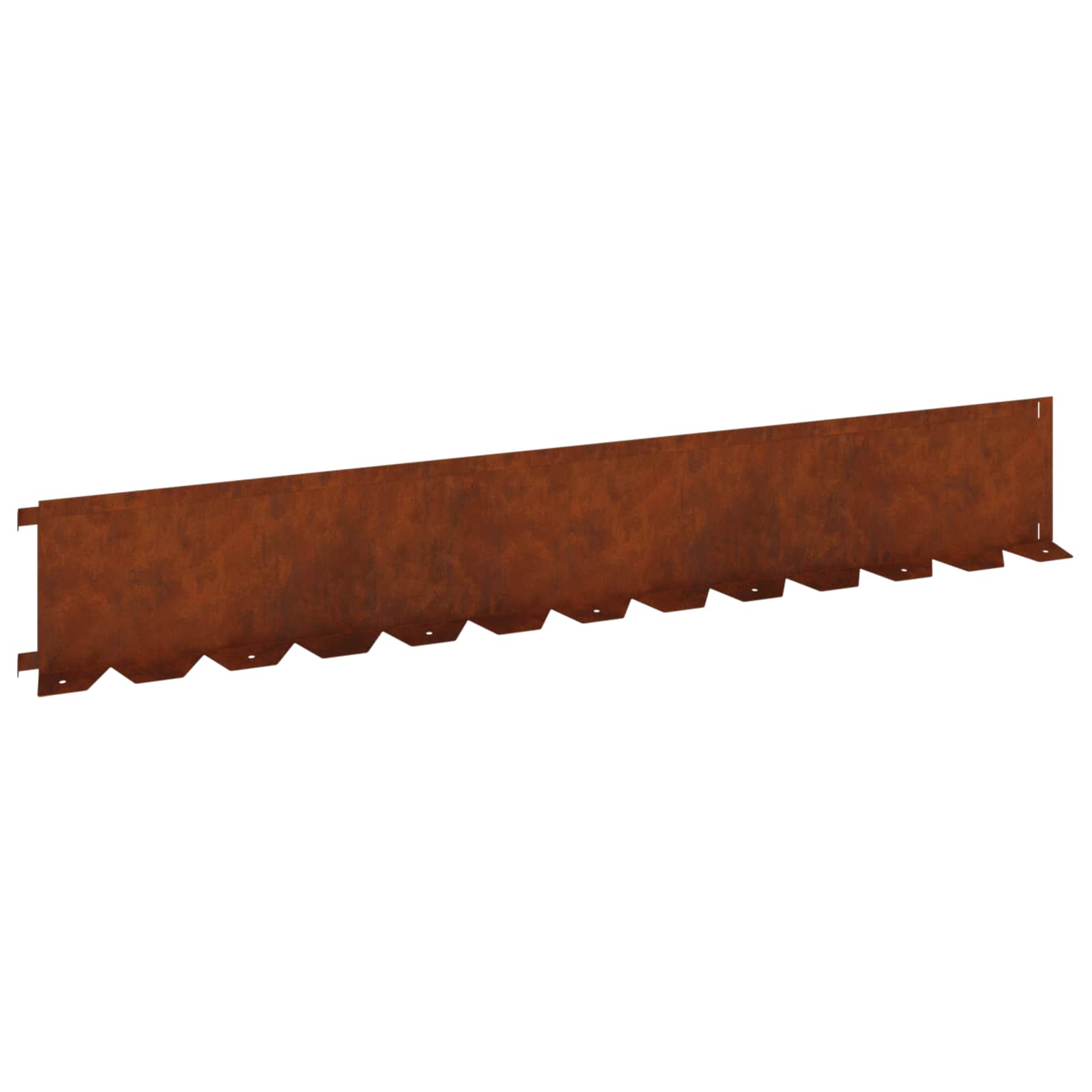 Nurmireunus 20 Pcs 102 X 15 X 4 Cm Teräs Ruosteinen