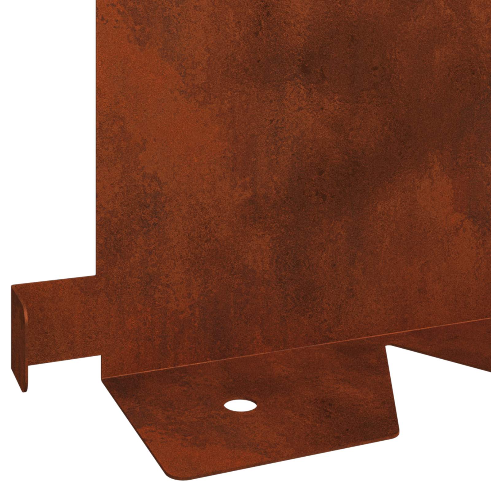 Nurmireunus 30 Pcs 102 X 15 X 4 Cm Teräs Ruosteinen