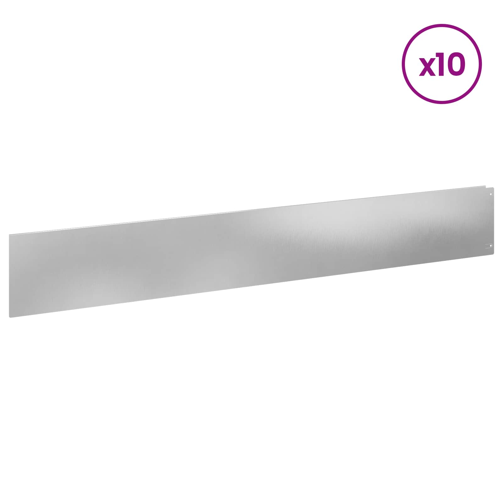 Nurmireunus 10 Pcs 100 X 15 Cm Teräs Hopea