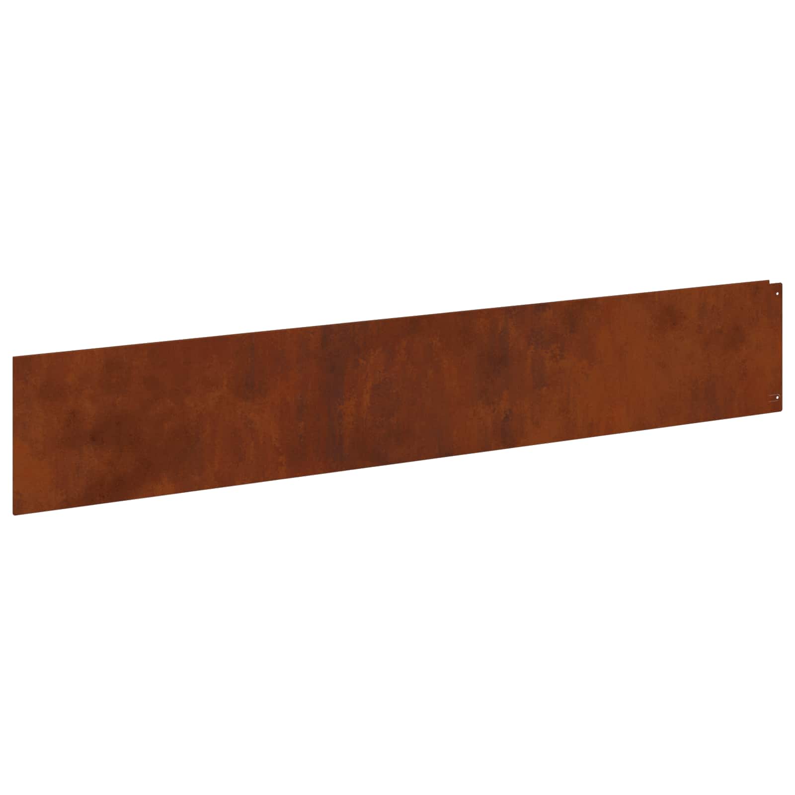 Nurmireunus 20 Pcs 100 X 18 Cm Teräs Ruosteinen