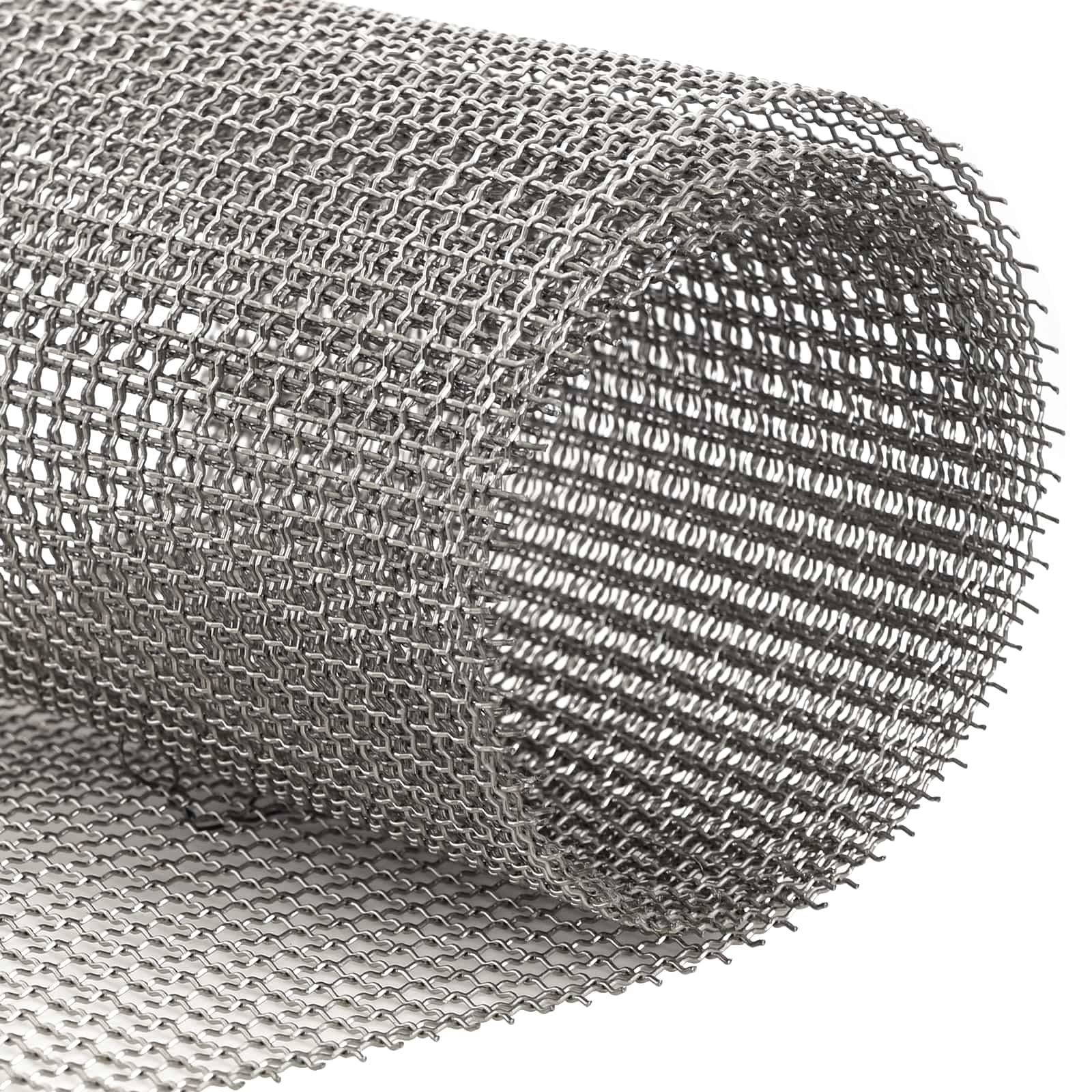 Verkkoruudun 60 X 200 Cm 3 Mesh Ruostumaton Teräs 201 Hopea