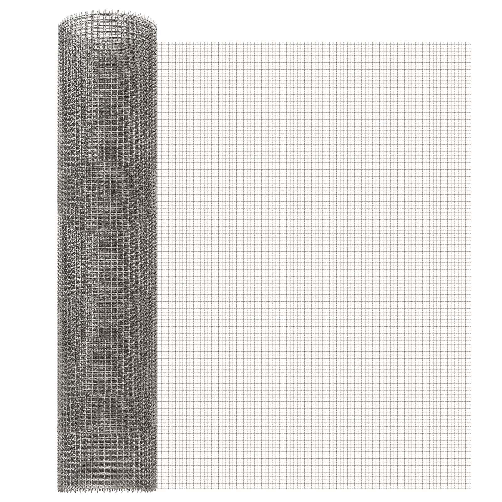 Verkkoruudun 60 X 200 Cm 3 Mesh Ruostumaton Teräs 201 Hopea