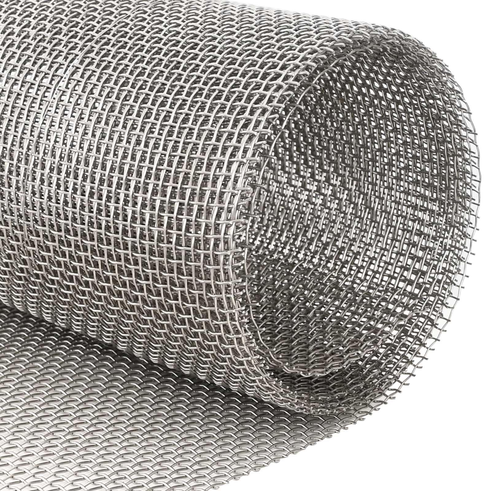 Verkkoruudun 120 X 1000 Cm 6 Mesh Ruostumaton Teräs 201 Hopea