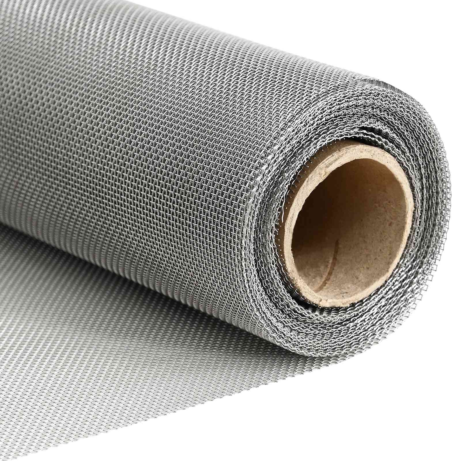 Verkkoruudun 20 X 2000 Cm 20 Mesh Ruostumaton Teräs 201 Hopea
