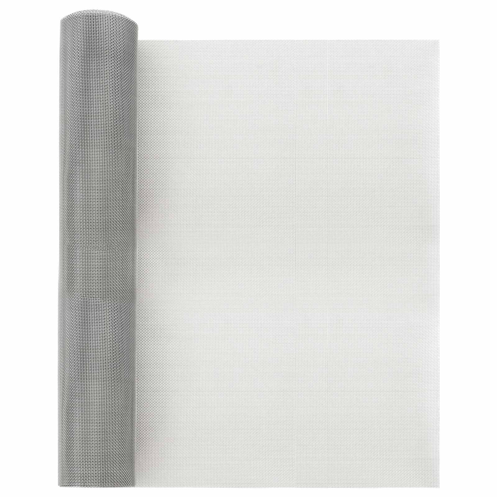 Verkkoruudun 40 X 2000 Cm 20 Mesh Ruostumaton Teräs 201 Hopea