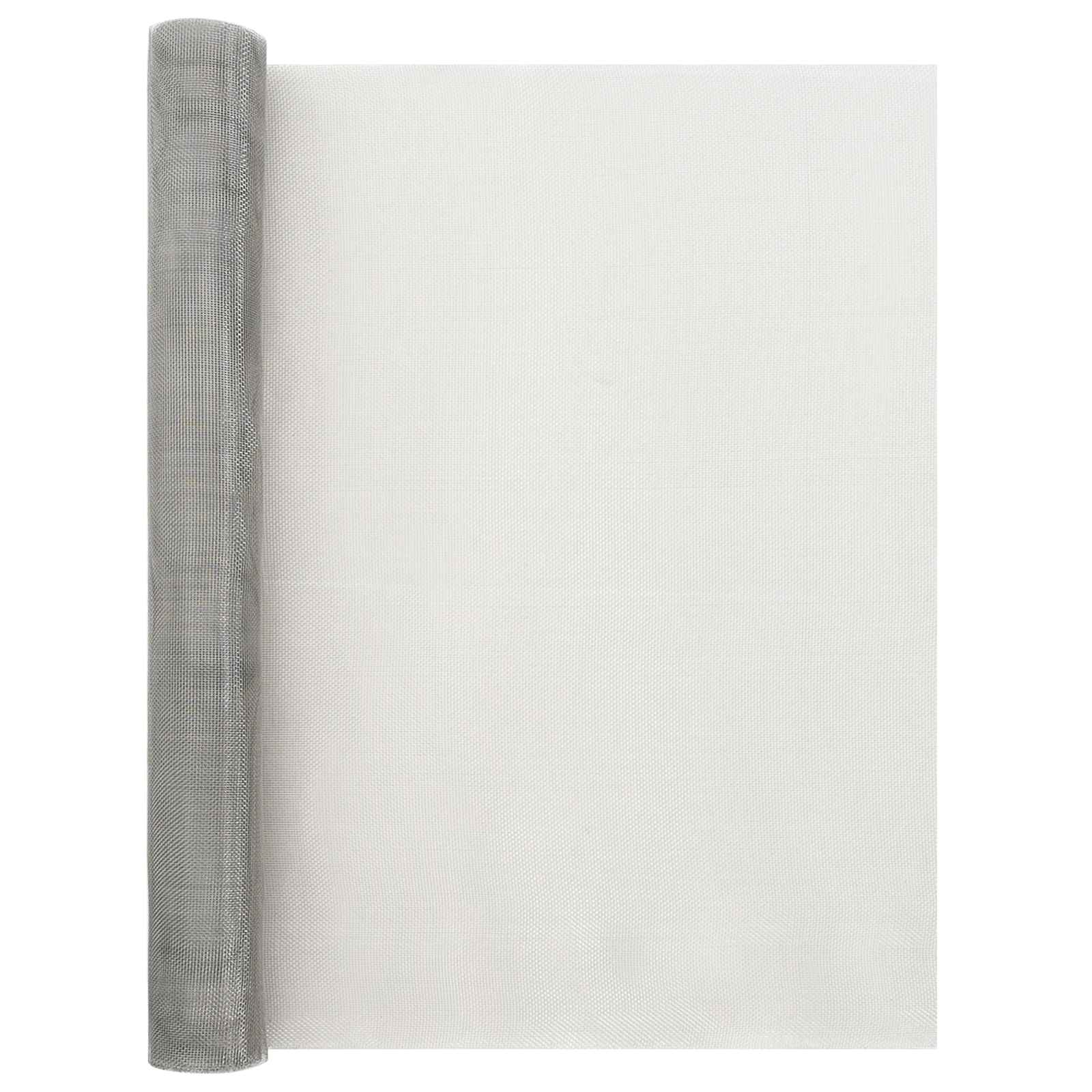 Verkkoruudun 60 X 500 Cm 20 Mesh Ruostumaton Teräs 201 Hopea