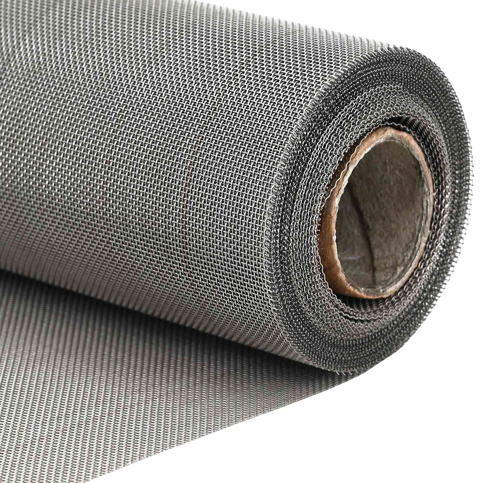 Verkkoruudun 20 X 2000 Cm 30 Mesh Ruostumaton Teräs 201 Hopea