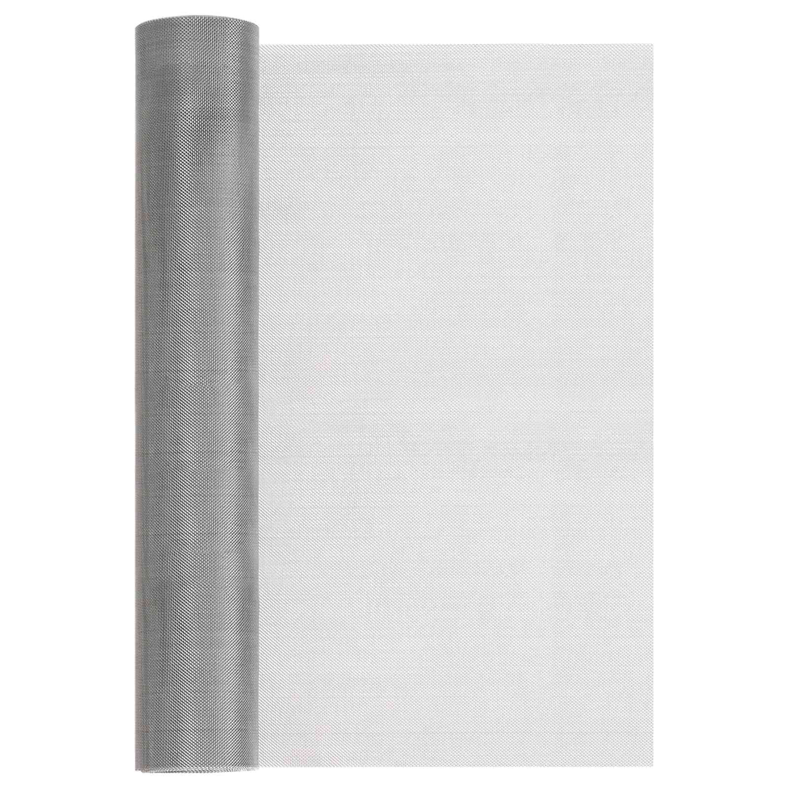 Verkkoruudun 40 X 2000 Cm 30 Mesh Ruostumaton Teräs 201 Hopea