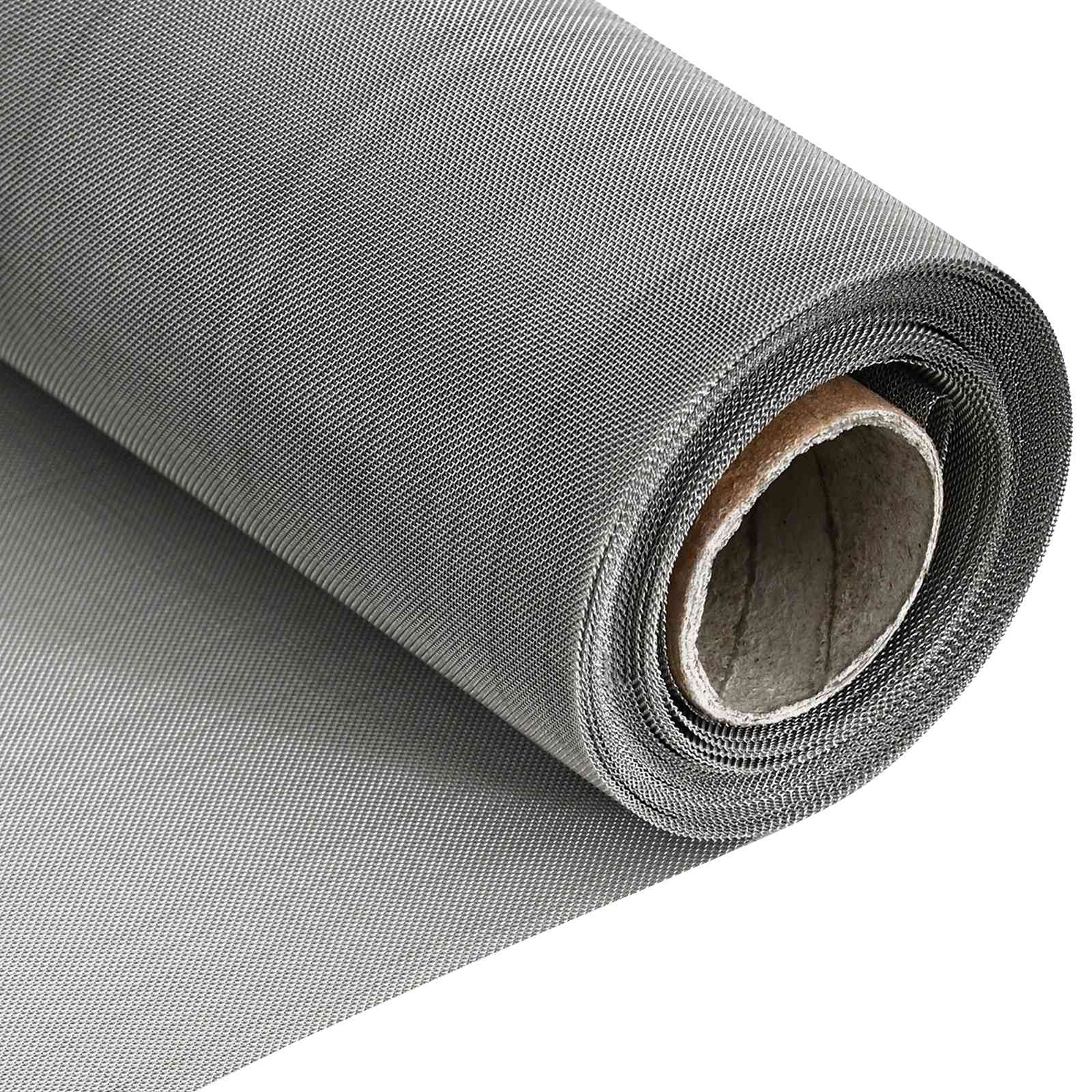 Verkkoruudun 60 X 2000 Cm 60 Mesh Ruostumaton Teräs 201 Hopea