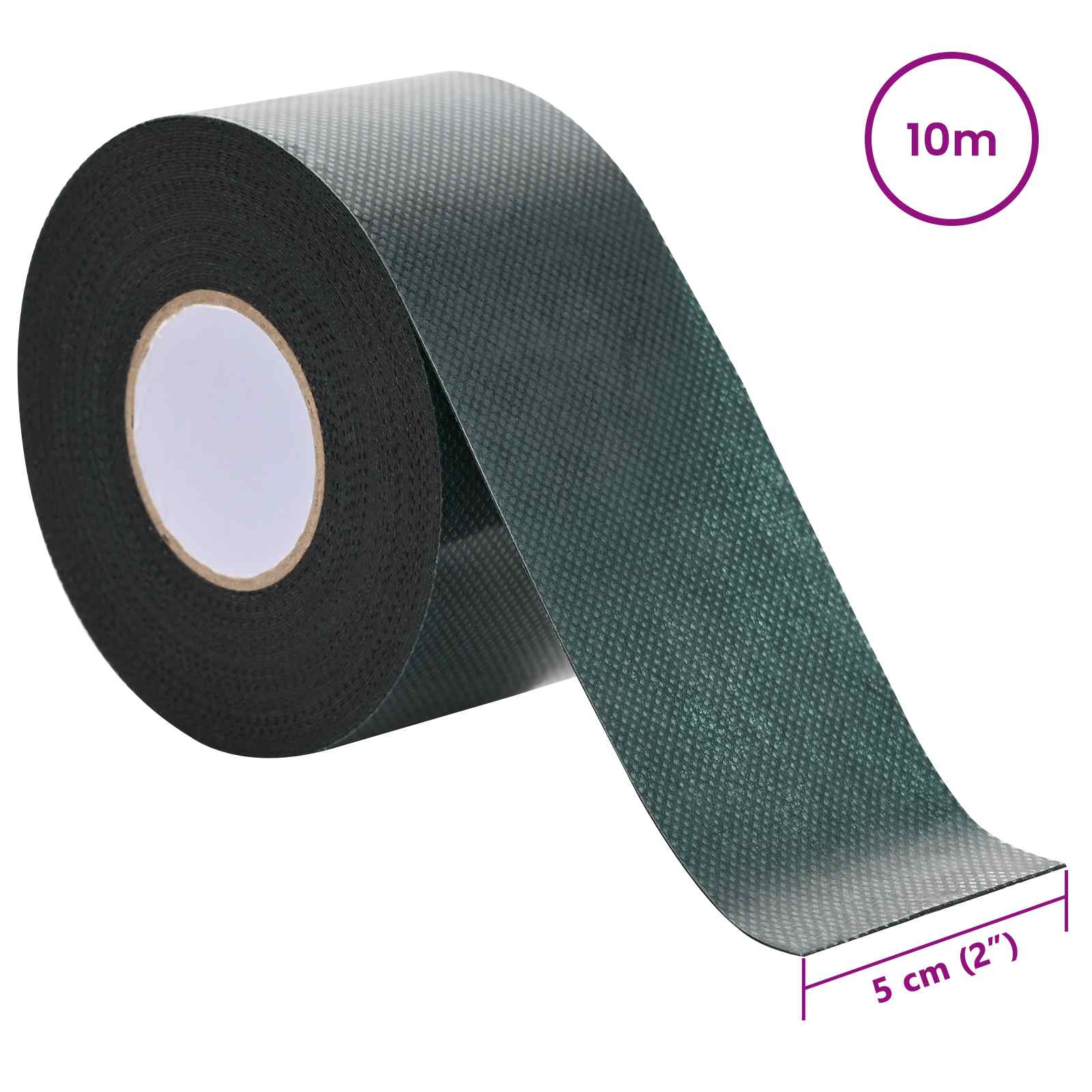 Tekonurmi Teippi Itsekiinnittyvänä Vihreä 5 Cm X 10 M