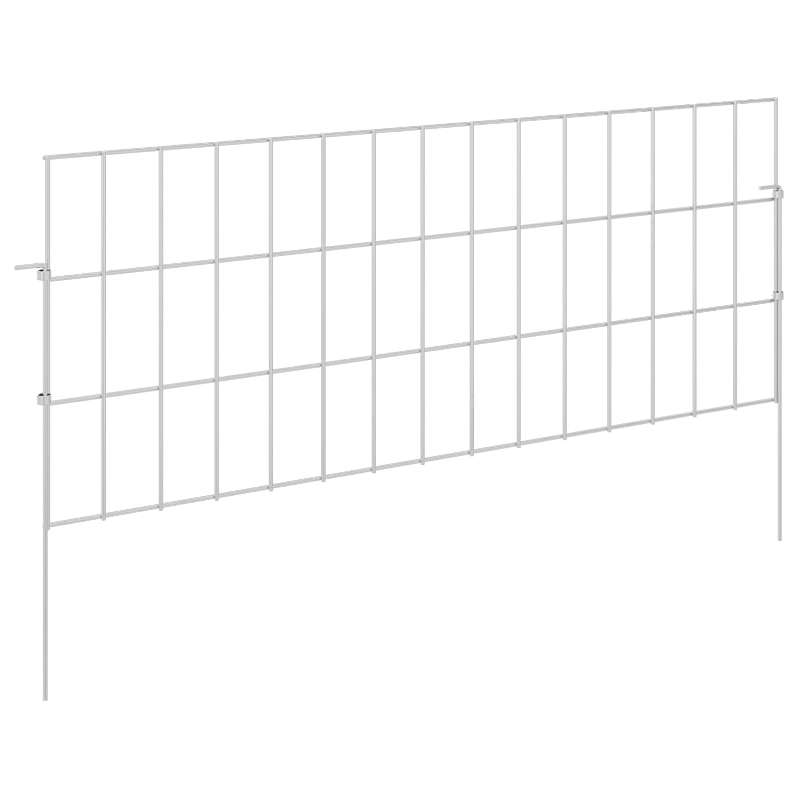 Puutarha-Aita, Jossa On Paalut 24 Pcs 75 X 30 Cm Mesh Hopea