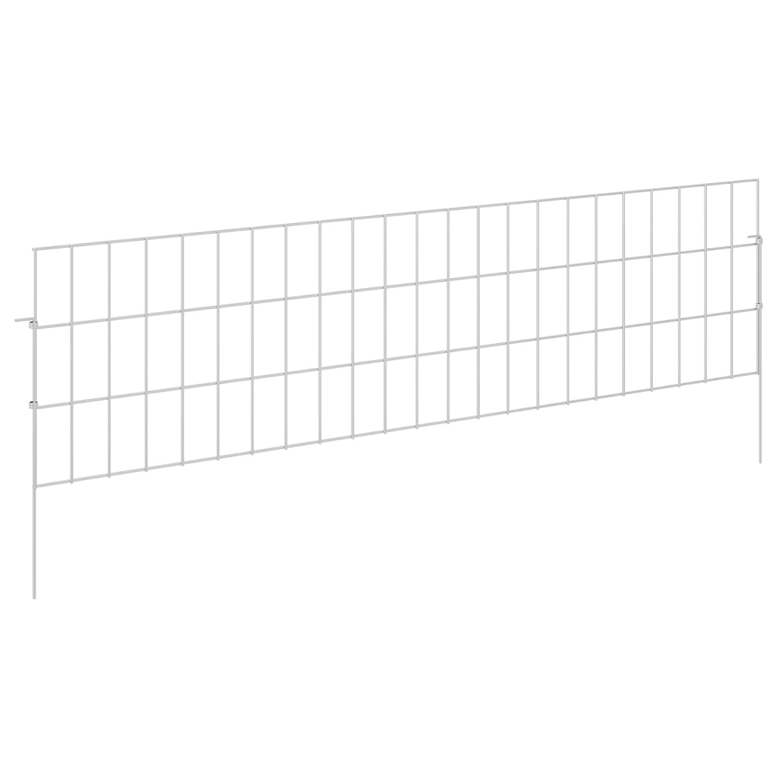 Puutarha-Aita, Jossa On Paalut 12 Pcs 115 X 30 Cm Mesh Hopea