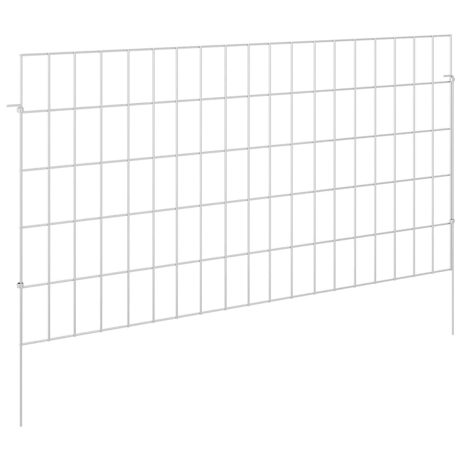Puutarha-Aita, Jossa On Paalut 12 Pcs 95 X 50 Cm Mesh Hopea