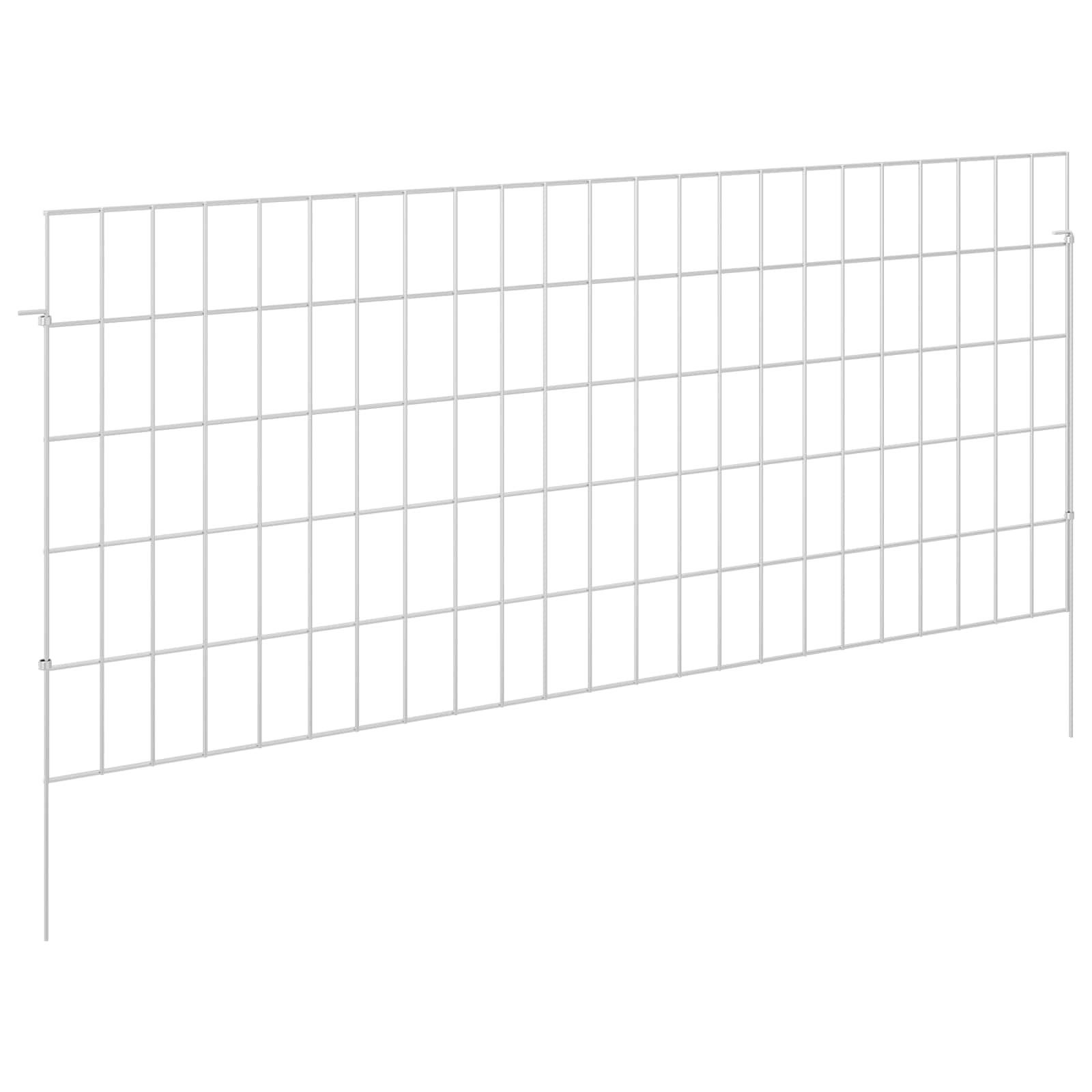 Puutarha-Aita, Jossa On Paalut 12 Pcs 115 X 50 Cm Mesh Hopea