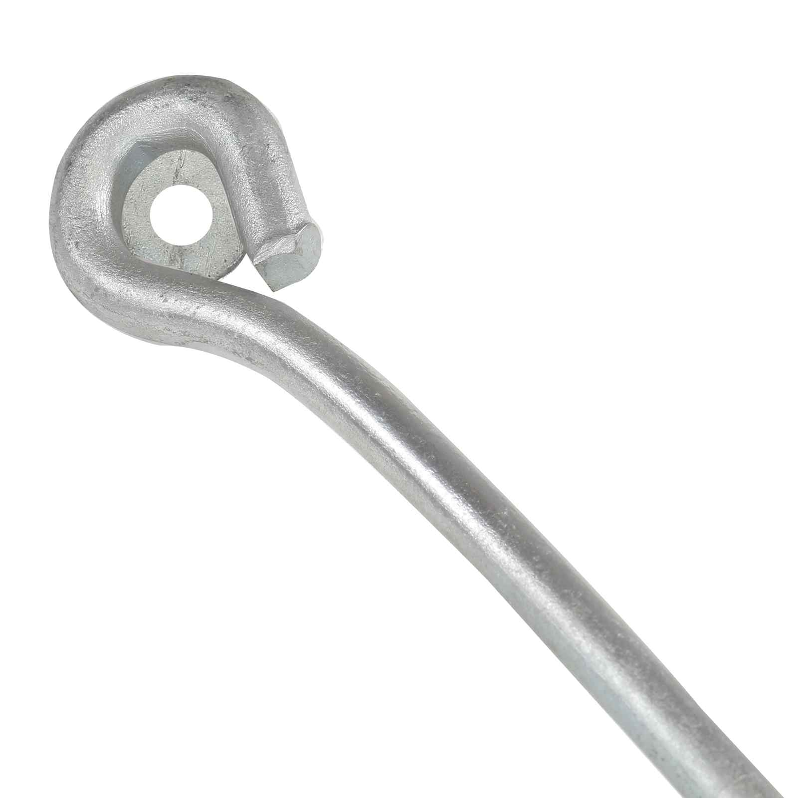 Maakiinnike 6 Pcs Hopea Ø10 X 60 Cm Galvanoitu Metalli