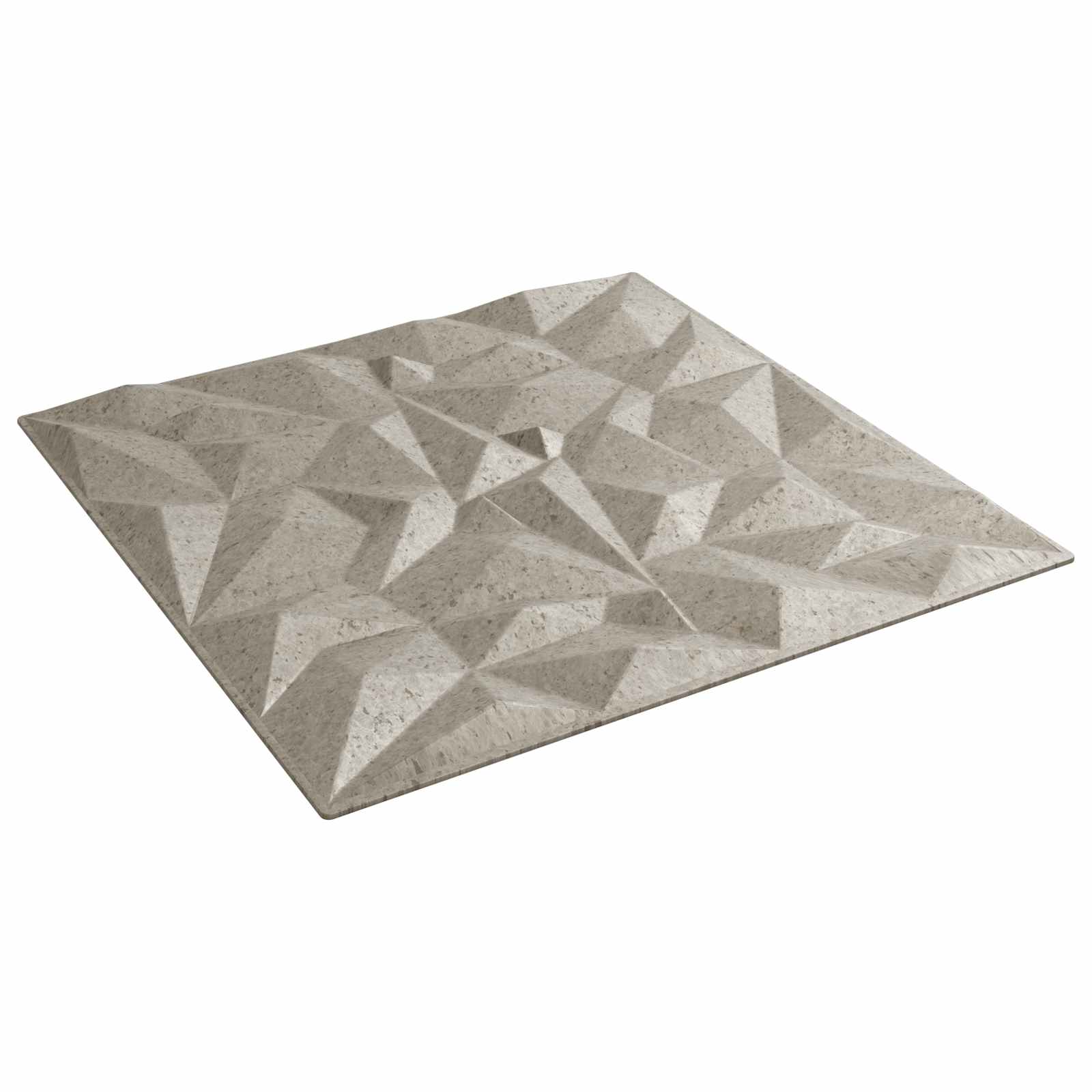 Seinäpaneelit 48 Pcs Ametistibetoni 50 X 50 Cm Xps Vaahdon