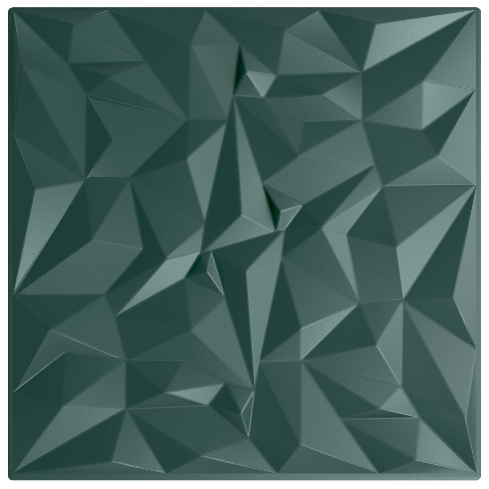 Seinäpaneelit 24 Pcs Ametistivihreä 50 X 50 Cm Xps Vaahdon