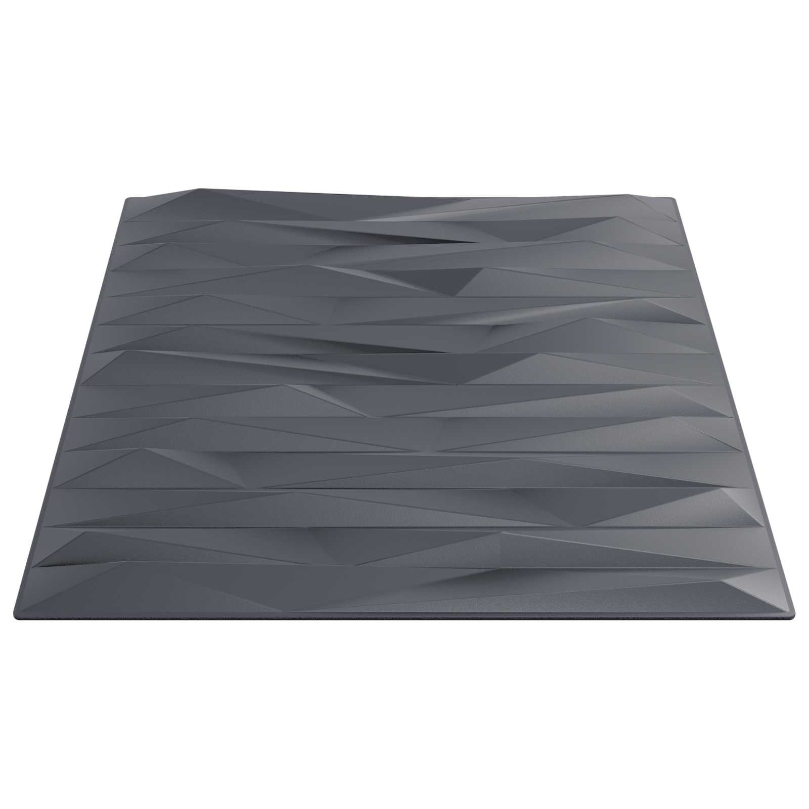 Seinäpaneelit 12 Pcs Kiviharmaa 50 X 50 Cm Xps Vaahdon