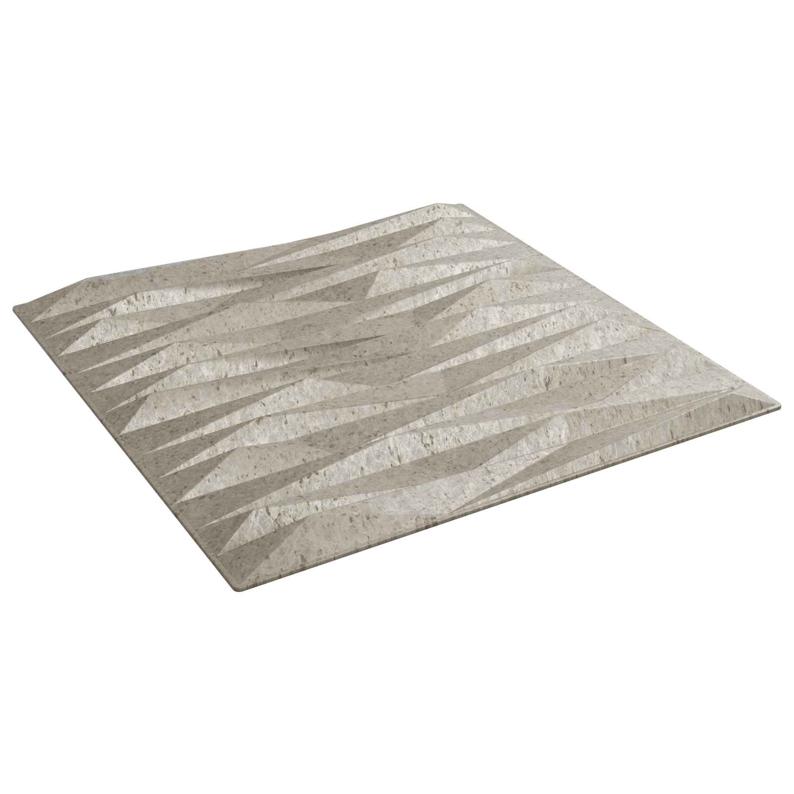 Seinäpaneelit 48 Pcs Kivilöyhkönbetoni 50 X 50 Cm Xps Vaahdon