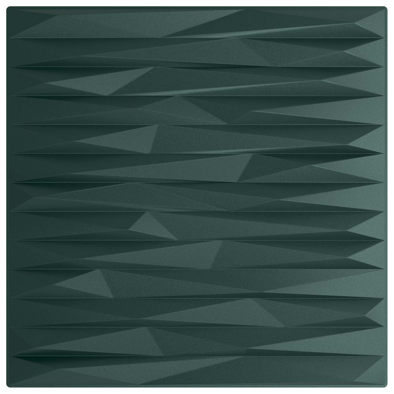 Seinäpaneelit 24 Pcs Kivilöyhkönvihreä 50 X 50 Cm Xps Vaahdon