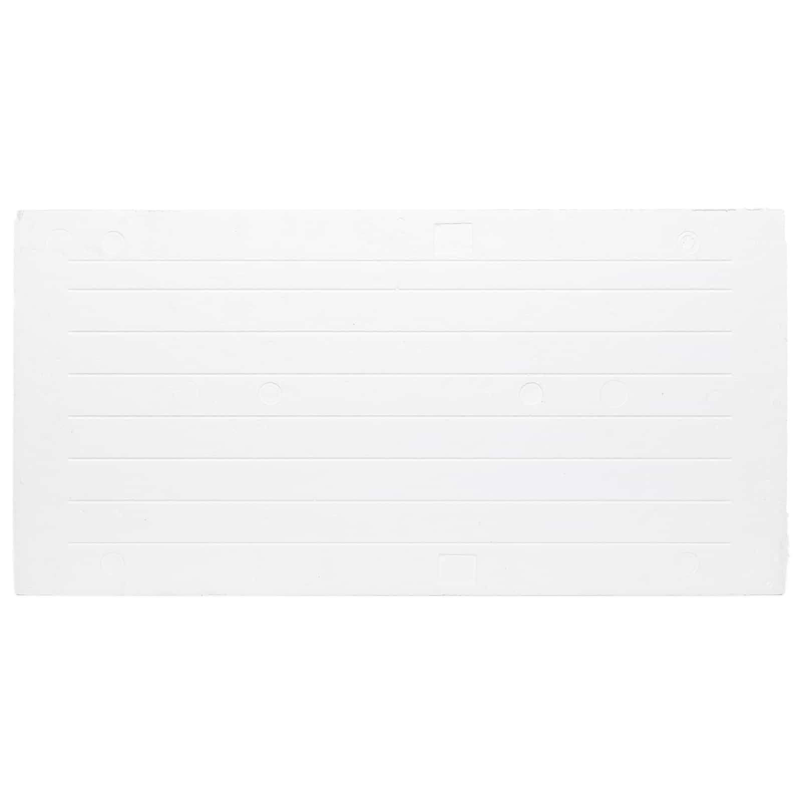 Seinäpaneelit 10 Pcs Punainen Ja Valkoinen 100 X 50 Cm